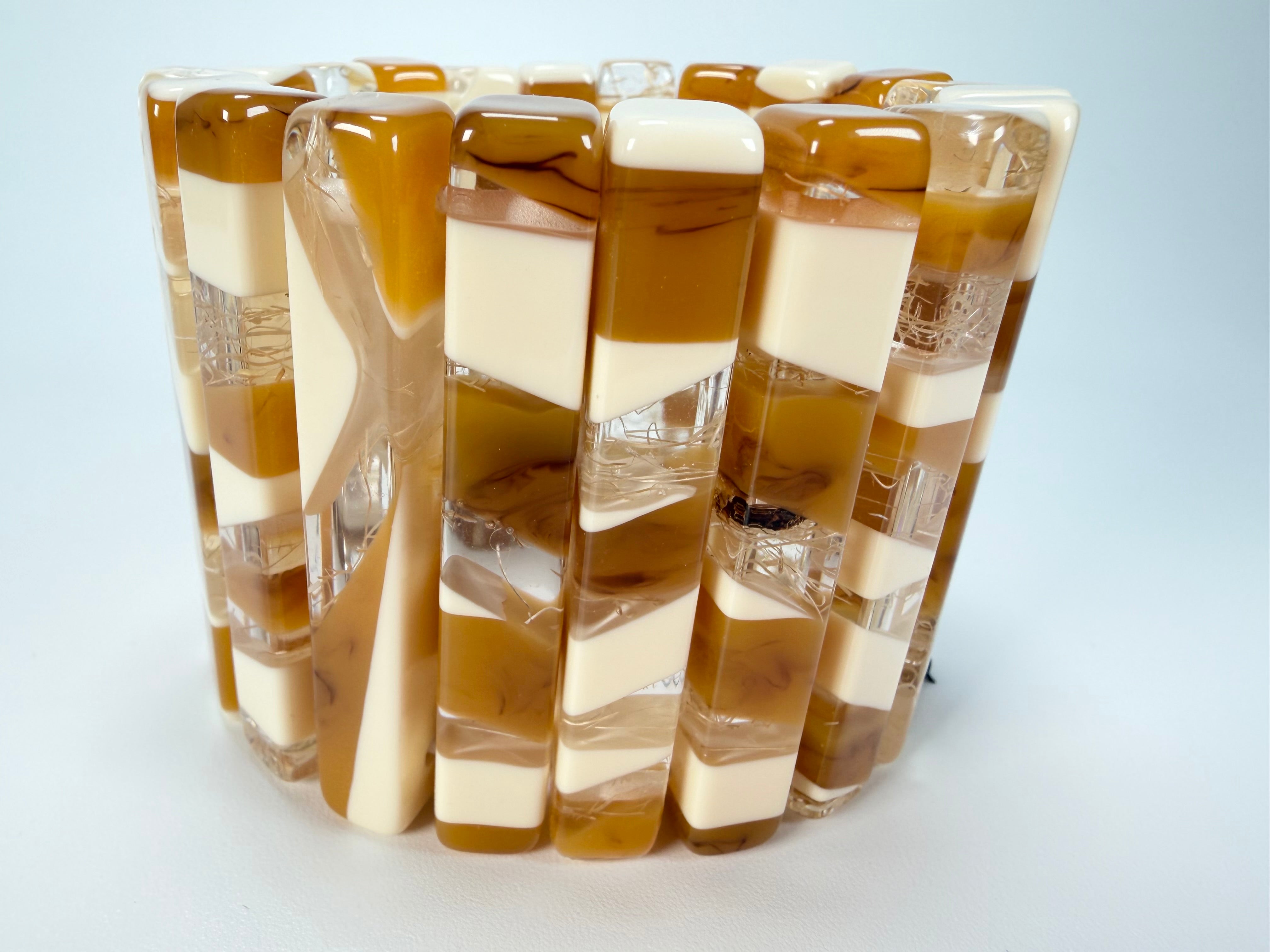 Sobral - Memphis "Yasmin" Elasticated Resin Bracelet ( 003137 )