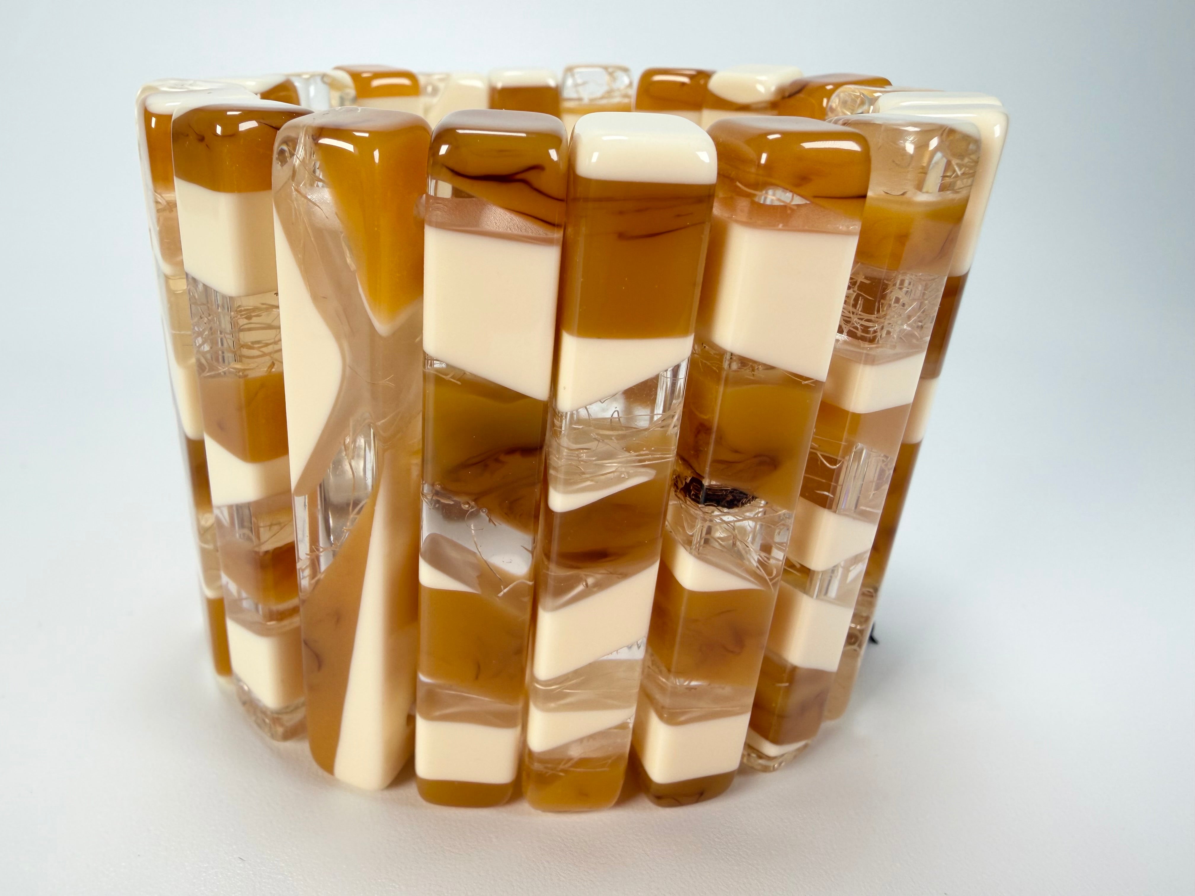 Sobral - Memphis "Yasmin" Elasticated Resin Bracelet ( 003137 )