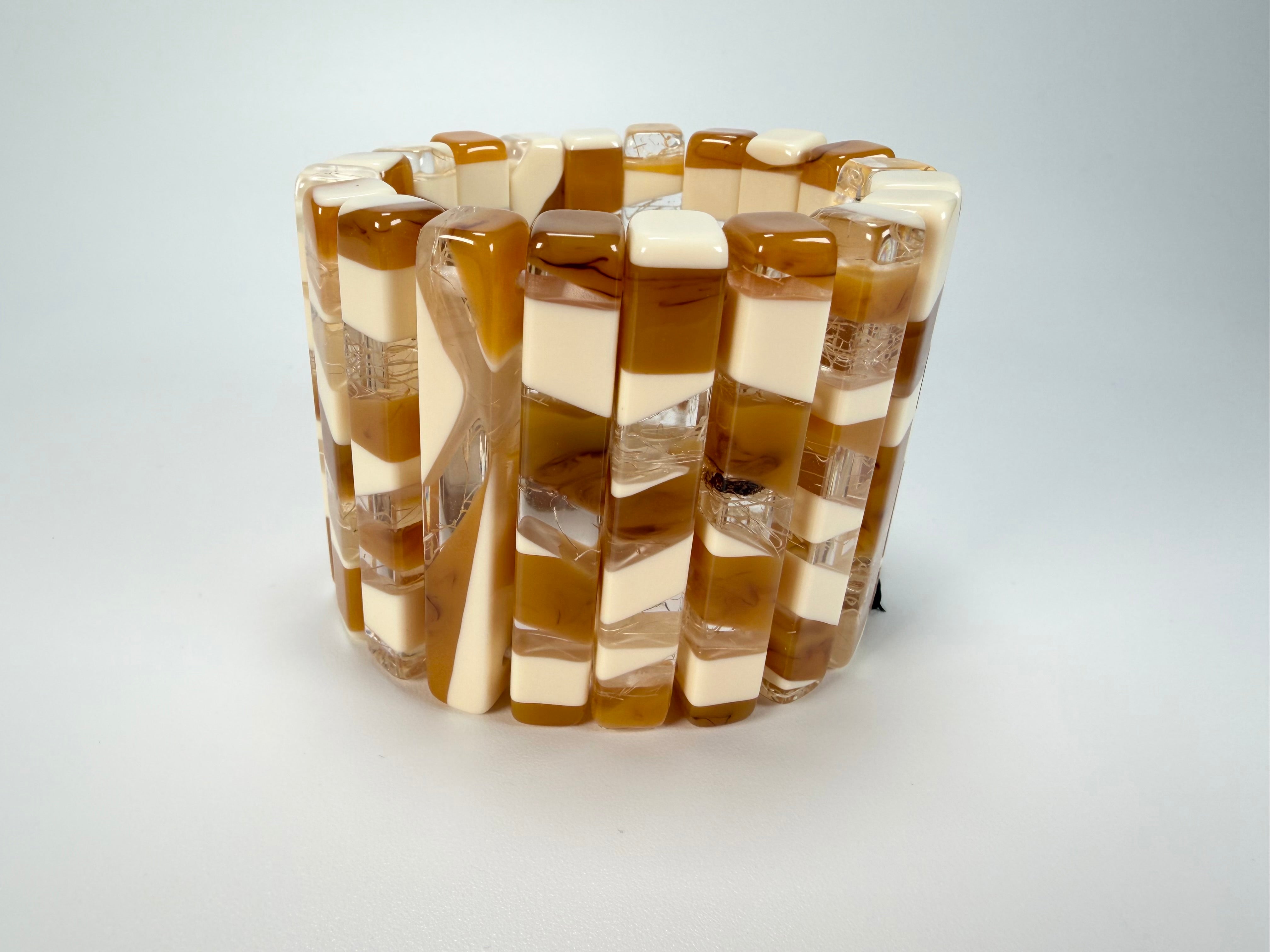 Sobral - Memphis "Yasmin" Elasticated Resin Bracelet ( 003137 )