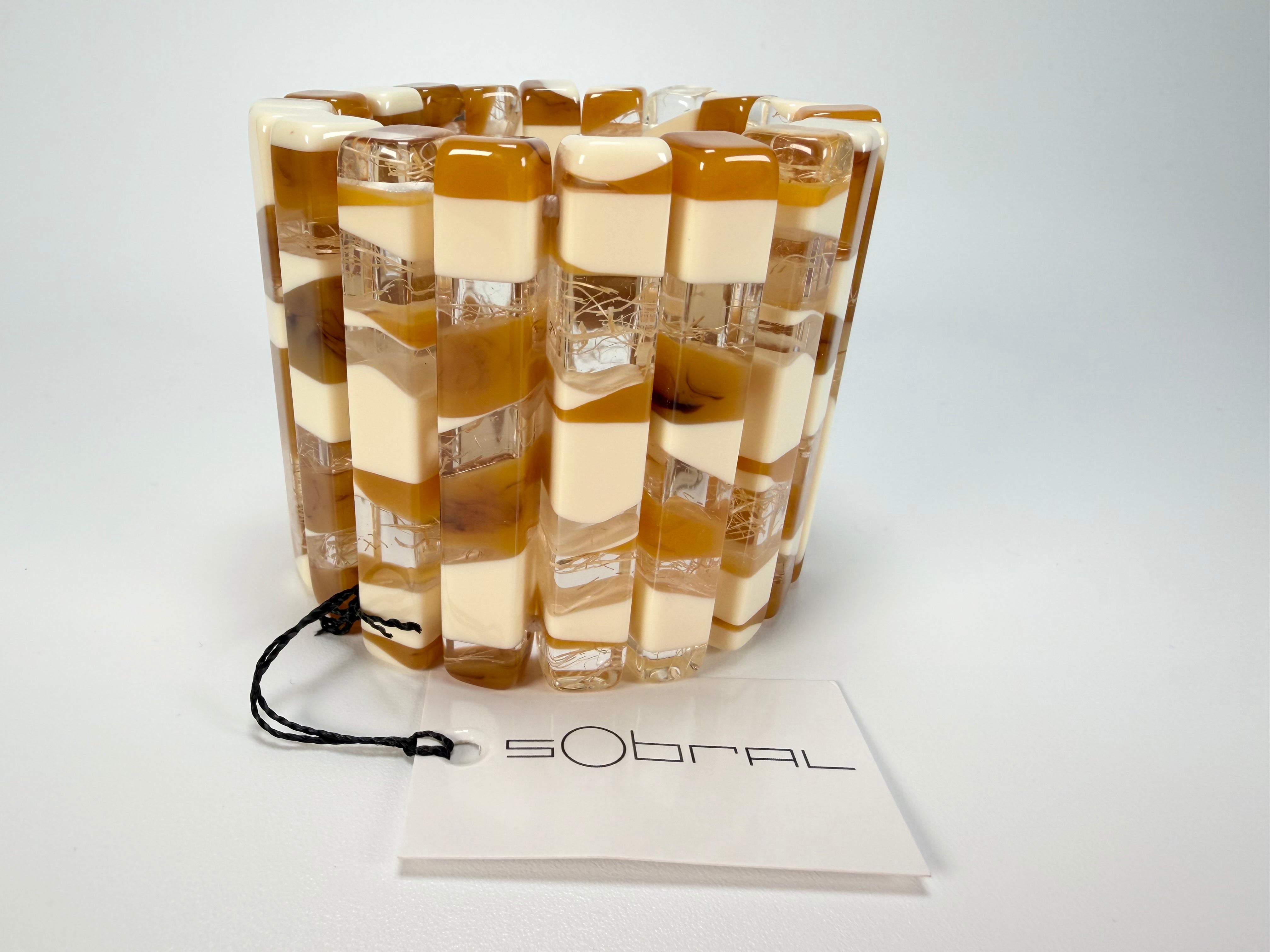 Sobral - Memphis "Yasmin" Elasticated Resin Bracelet ( 003137 )