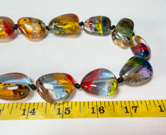 Sobral - Sobralita "Studio Long Pebbles" Resin Necklace ( 000000 )
