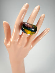 Sobral - Sobralita "Itaimbe" Resin Ring ( 005371 ) - Size UK U / US 10
