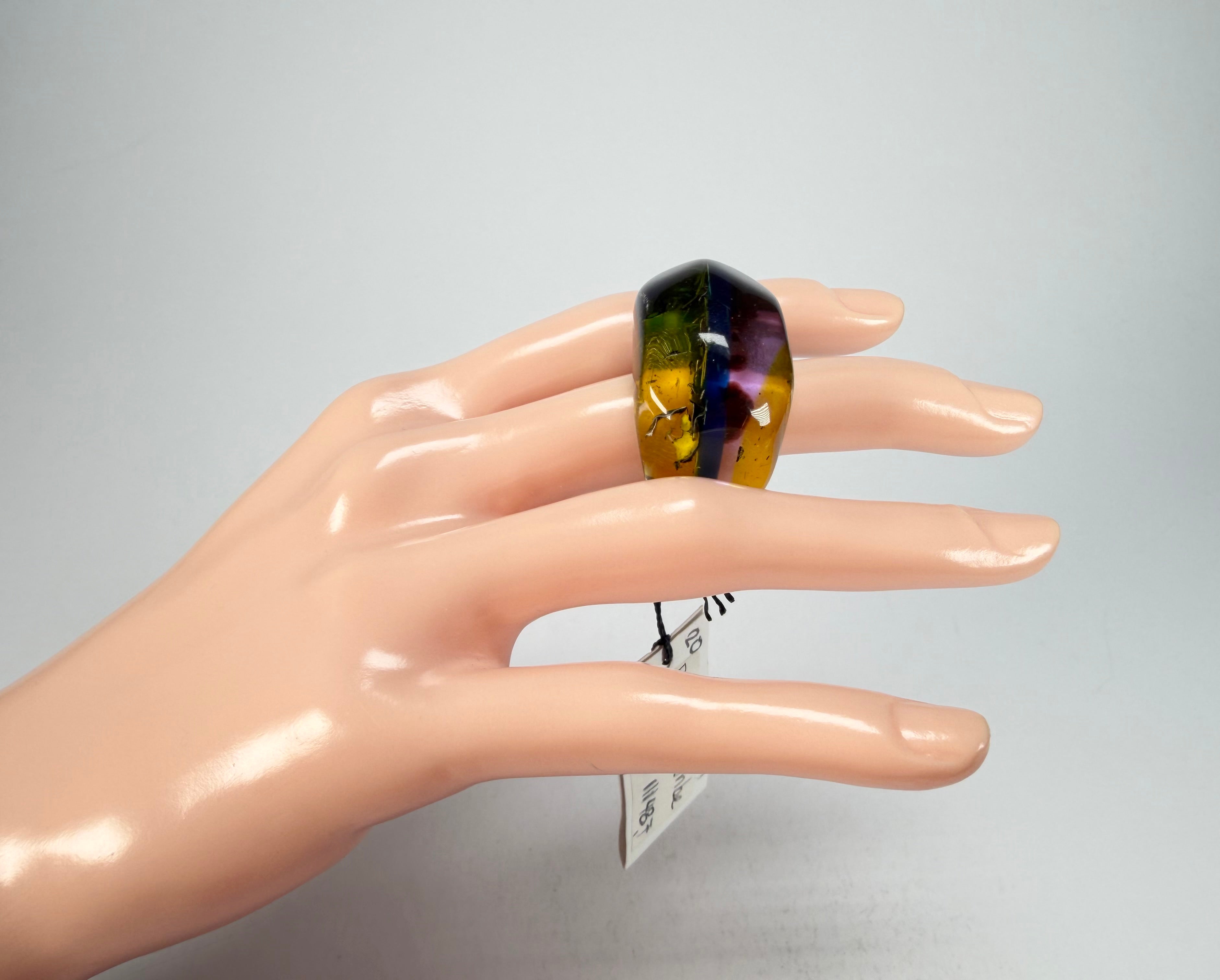 Sobral - Sobralita "Itaimbe" Resin Ring ( 005371 ) - Size UK U / US 10