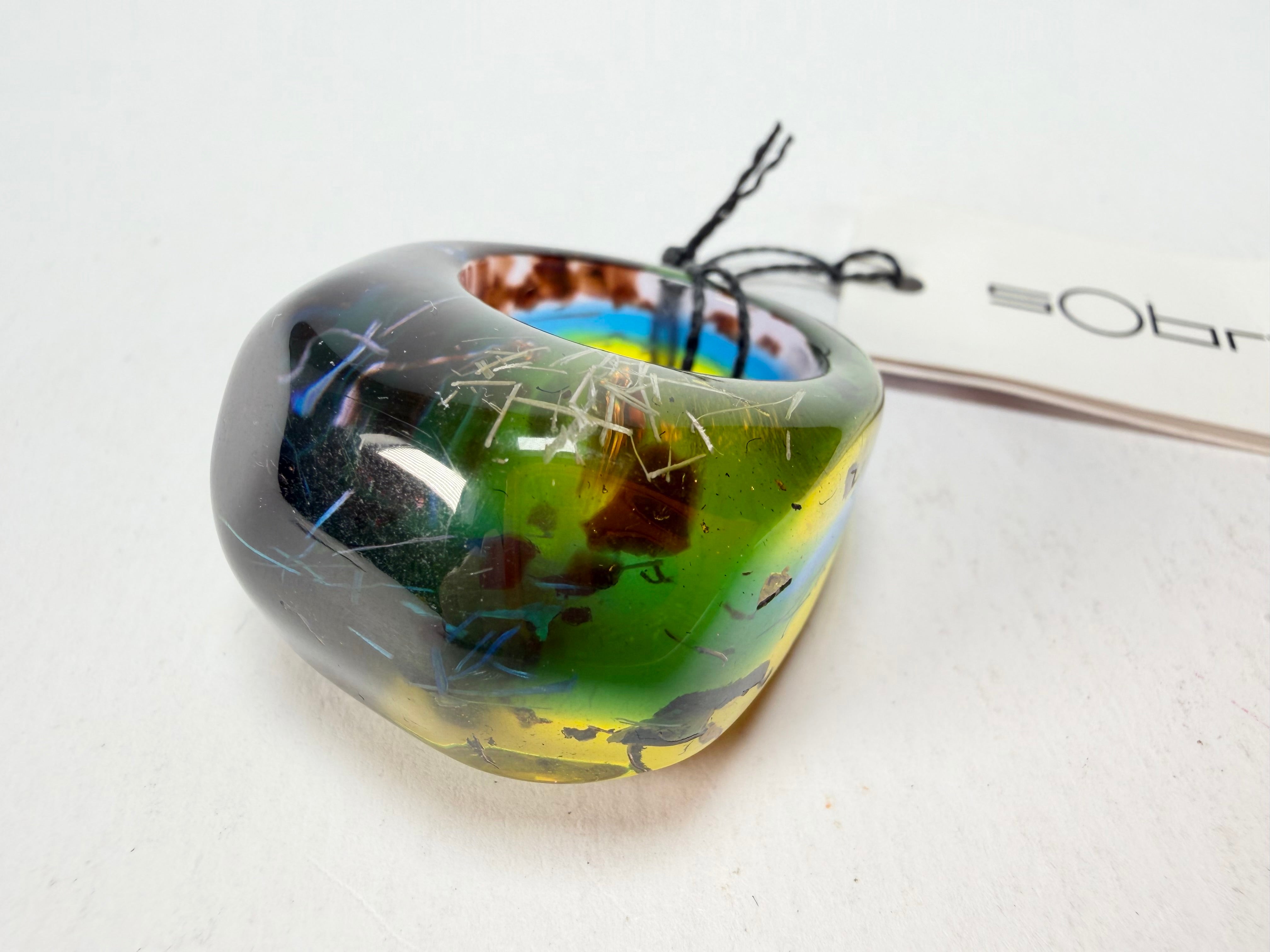 Sobral - Sobralita "Itaimbe" Resin Ring ( 005371 ) - Size UK U / US 10