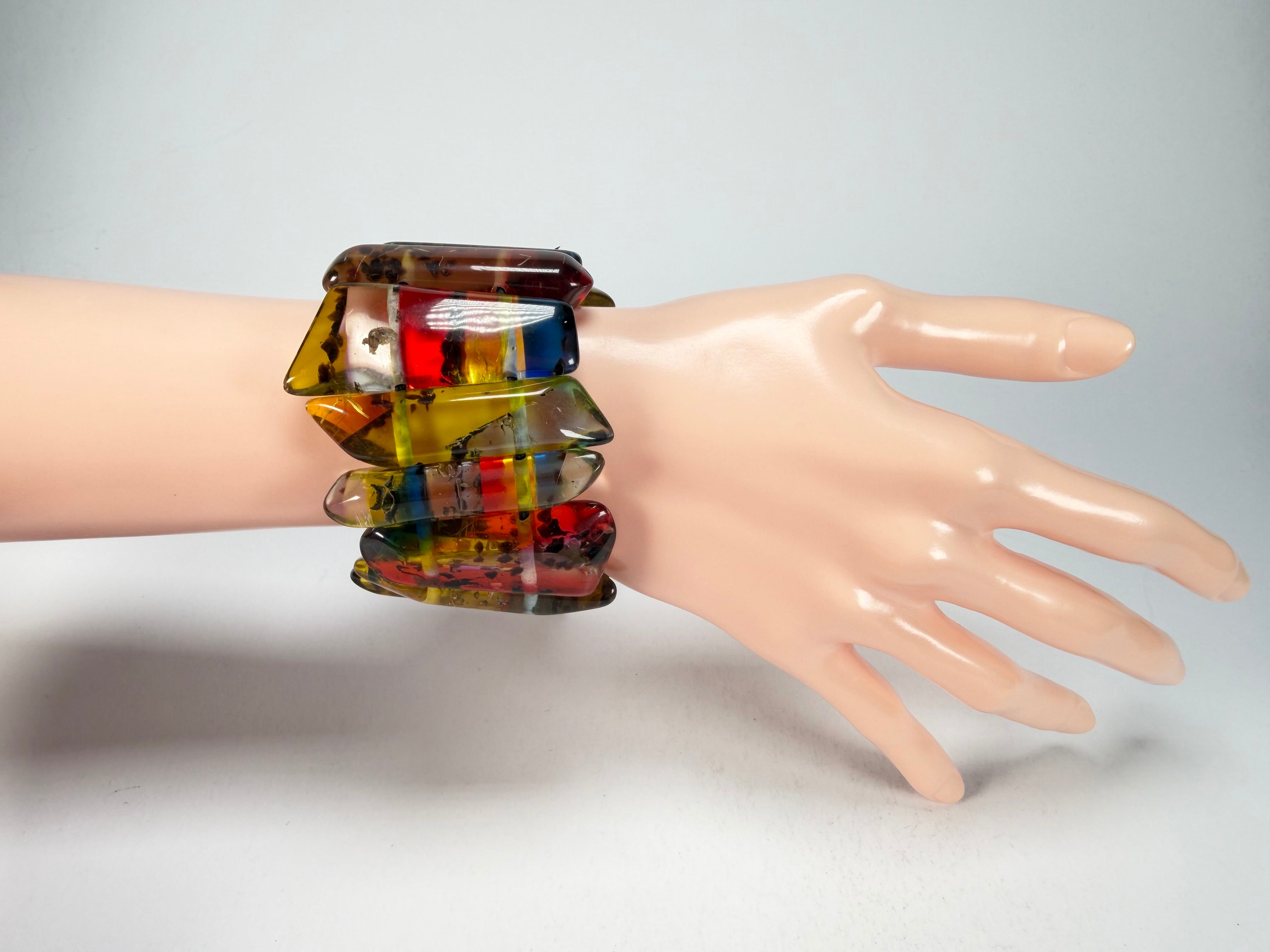 Sobral - Sobralita "Itaperica" Elasticated Resin Bracelet ( 005377 )