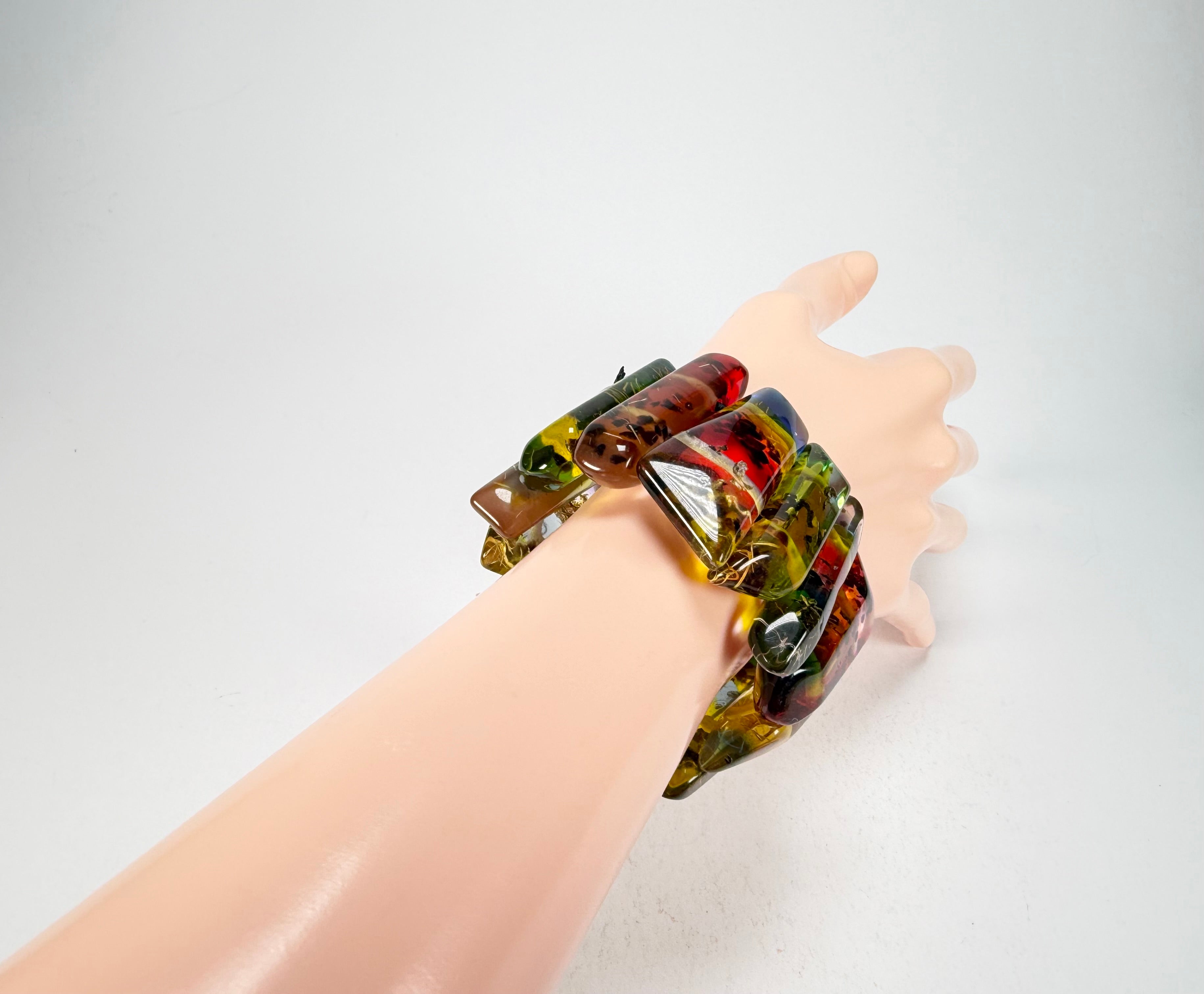 Sobral - Sobralita "Itaperica" Elasticated Resin Bracelet ( 005377 )