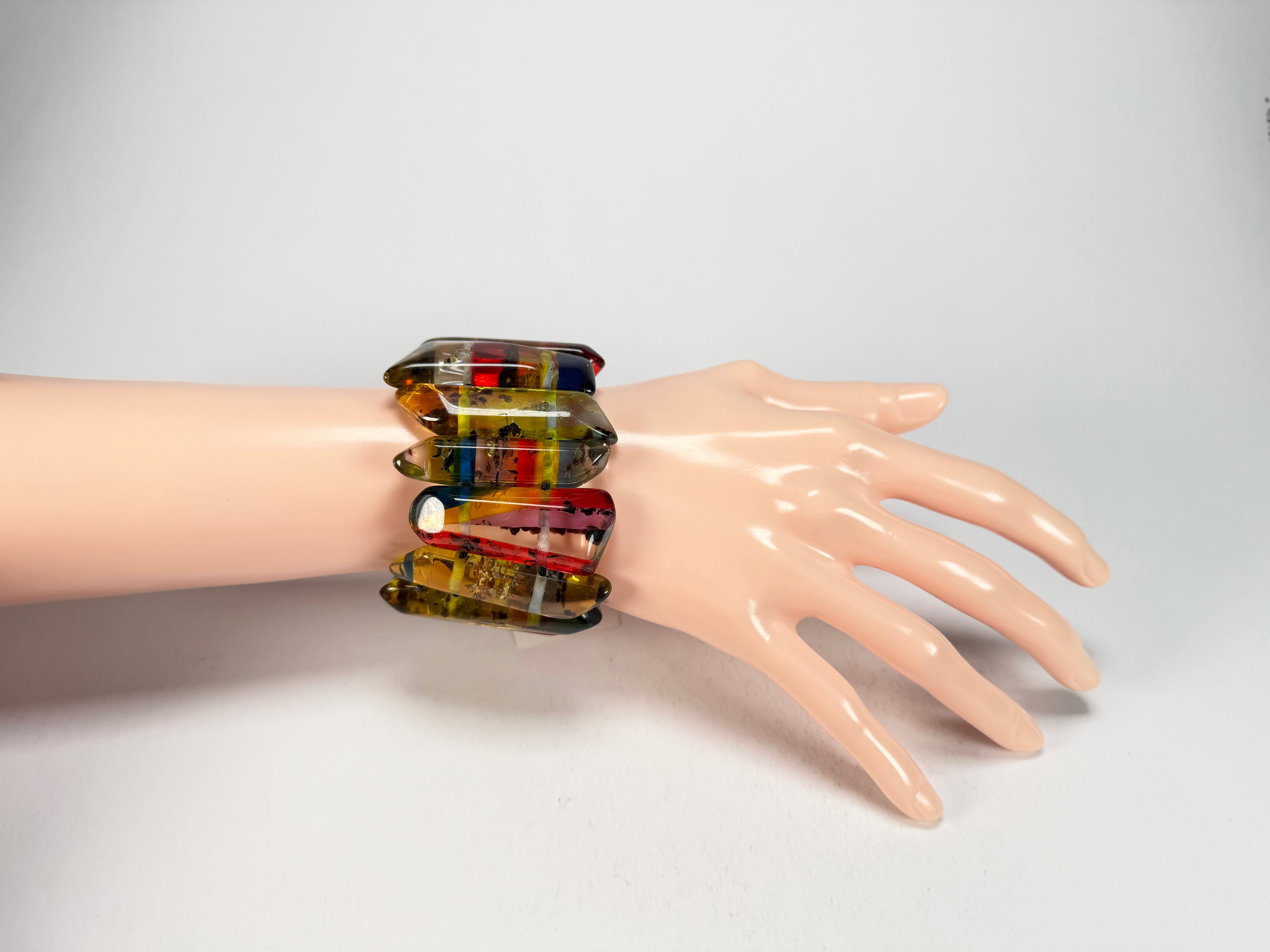 Sobral - Sobralita "Itaperica" Elasticated Resin Bracelet ( 005377 )