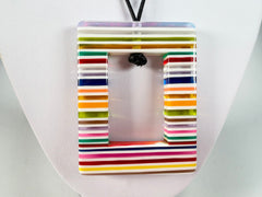 Sobral - Candy Pop "Hollow Fizz" Studio Creation Resin Necklace ( 000000 )