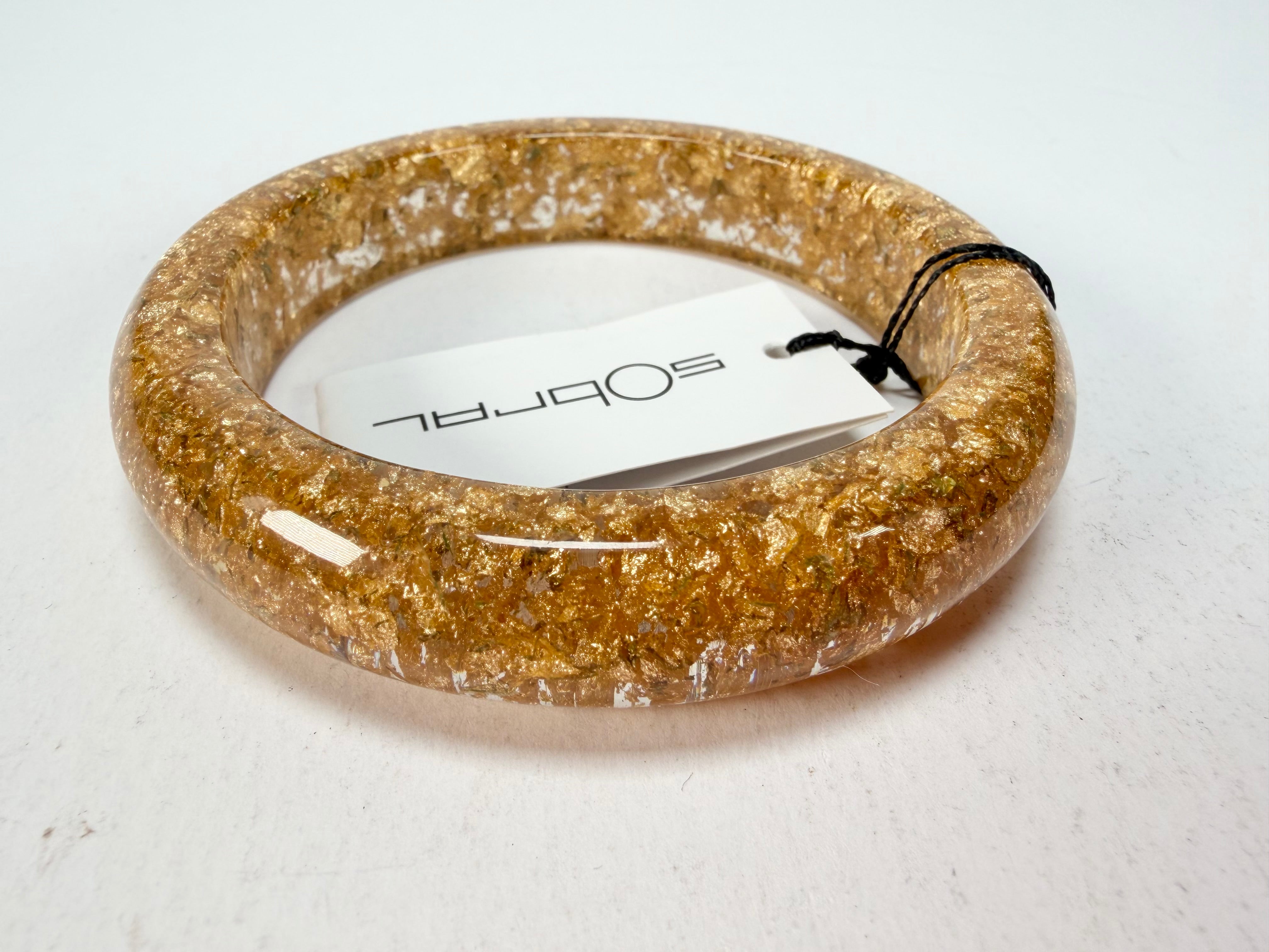 Sobral - Metalique "PB14" Resin Solid Bangle ( 003810 )