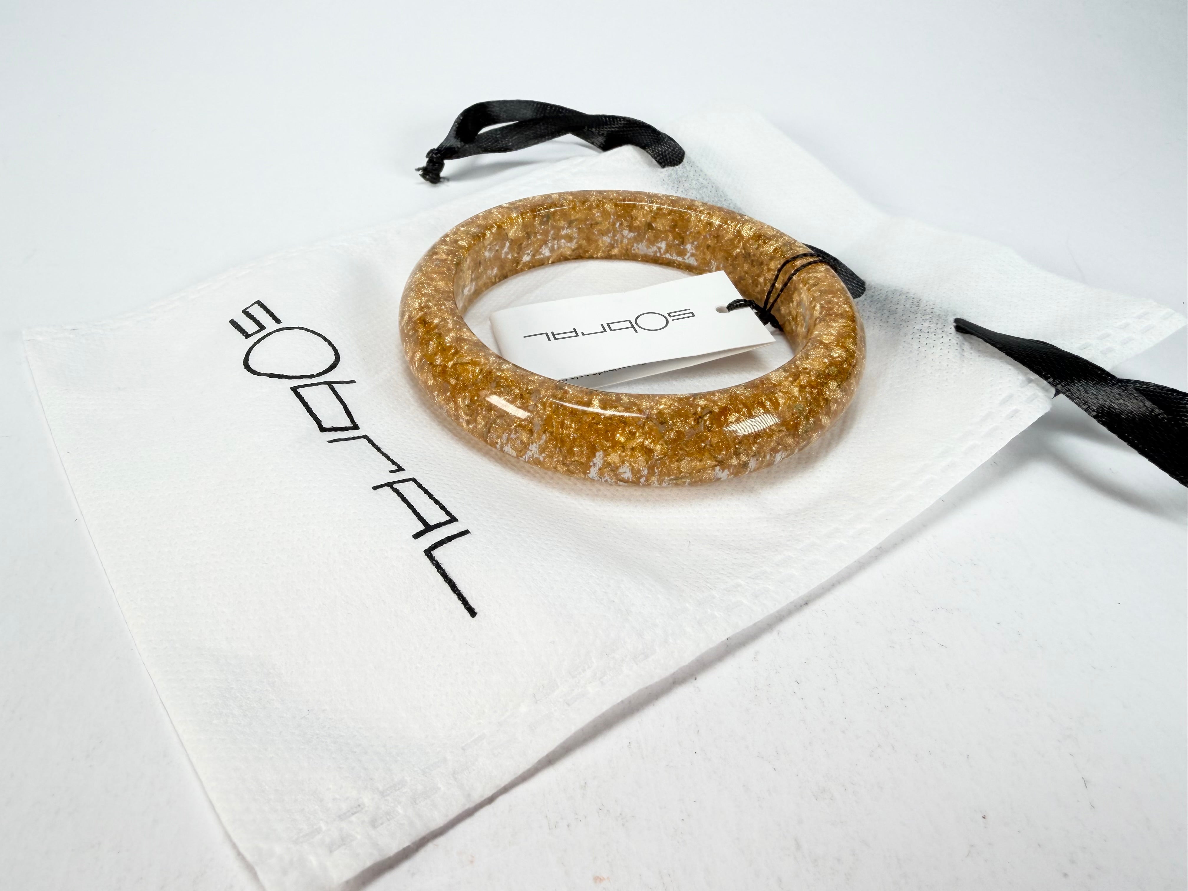 Sobral - Metalique "PB14" Resin Solid Bangle ( 003810 )