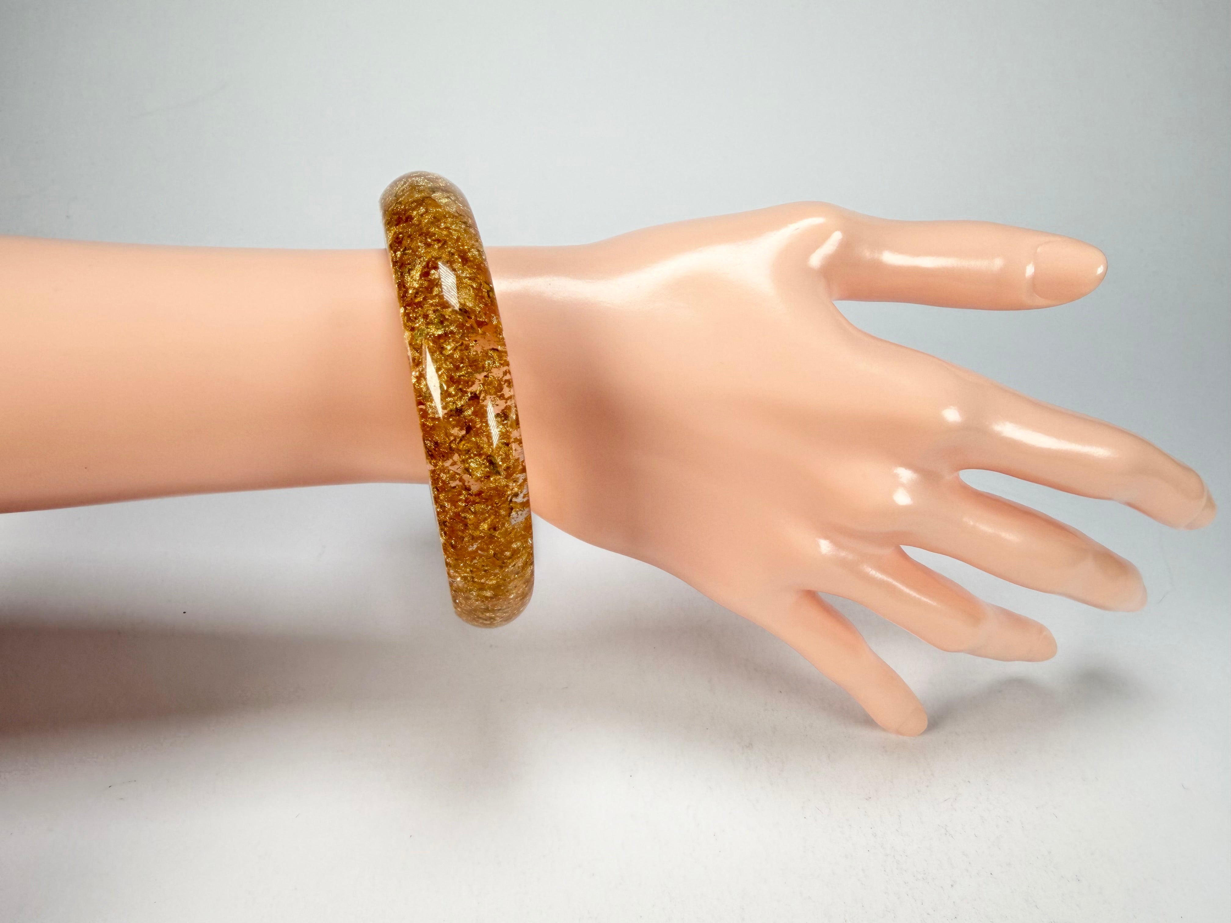 Sobral - Metalique "PB14" Resin Solid Bangle ( 003810 )
