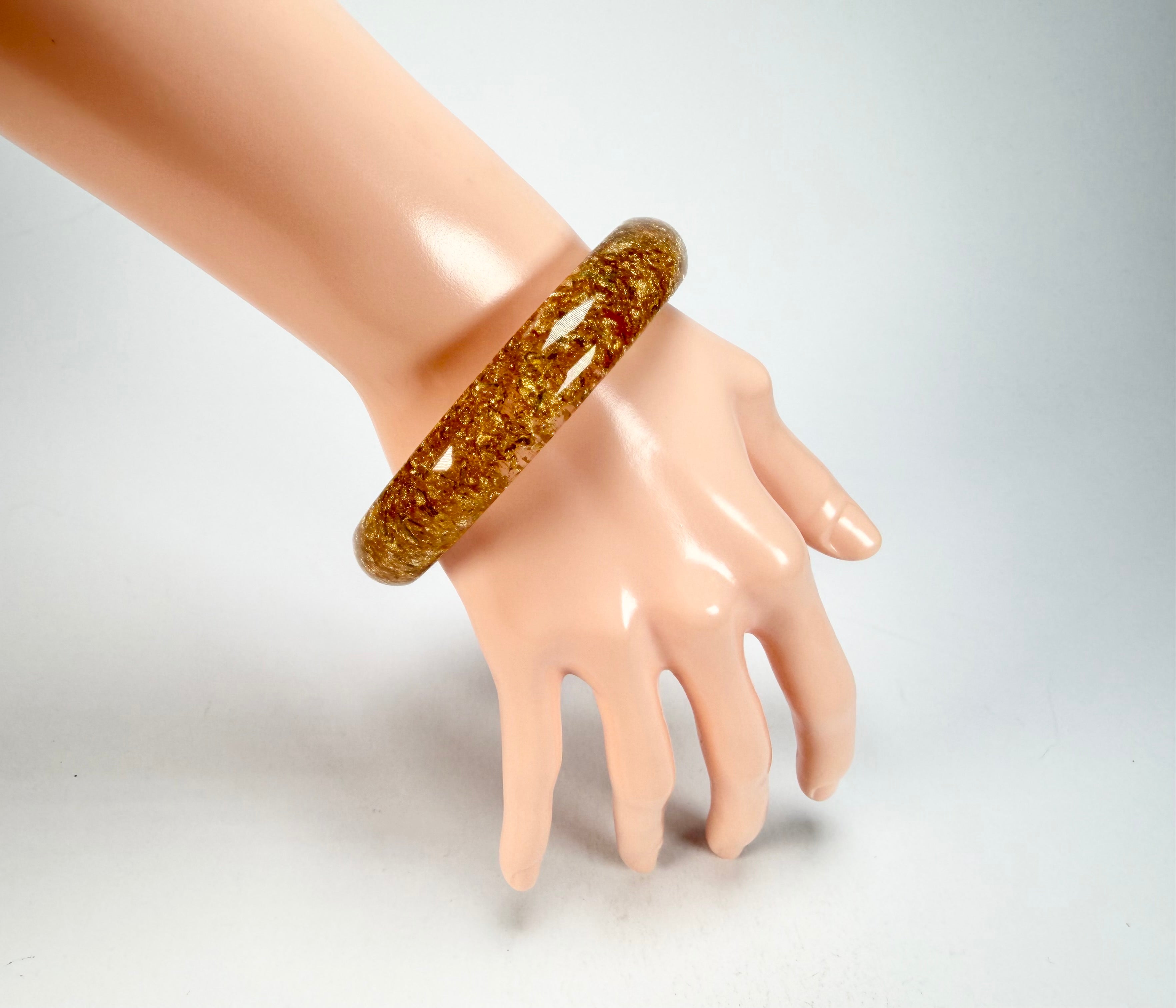Sobral - Metalique "PB14" Resin Solid Bangle ( 003810 )