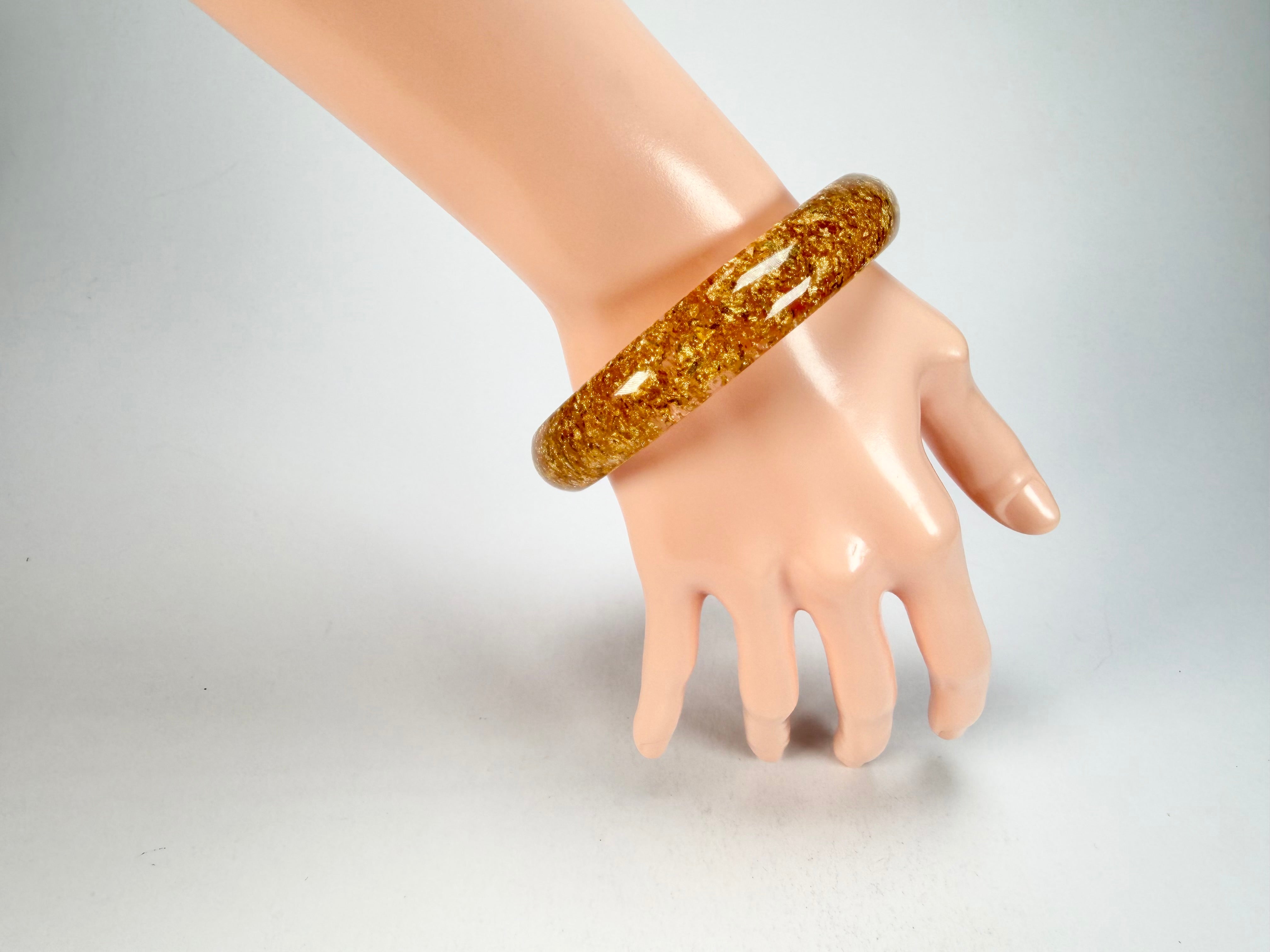 Sobral - Metalique "PB14" Resin Solid Bangle ( 003810 )