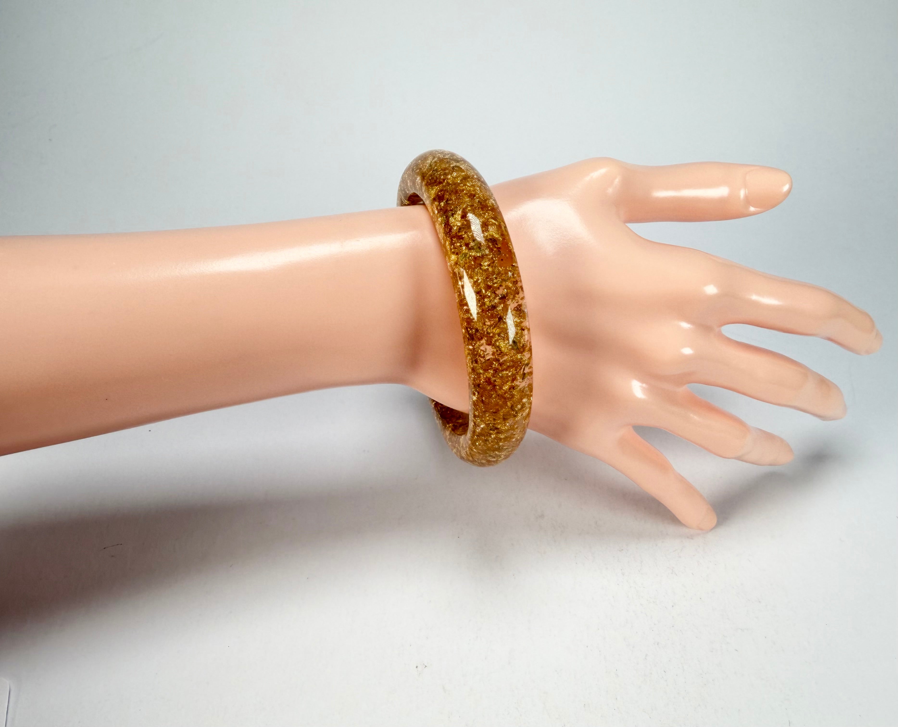 Sobral - Metalique "PB14" Resin Solid Bangle ( 003810 )