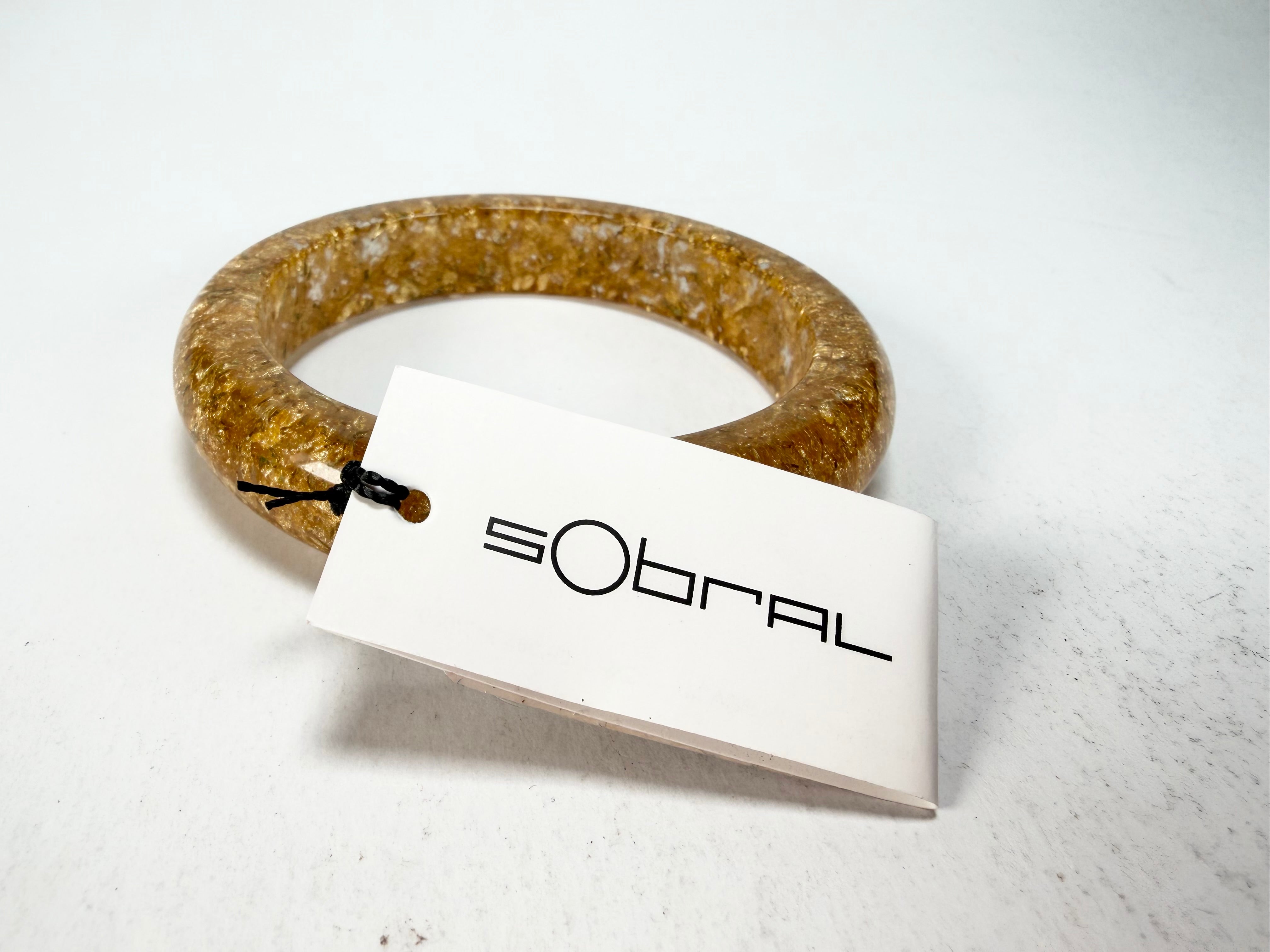 Sobral - Metalique "PB14" Resin Solid Bangle ( 003810 )