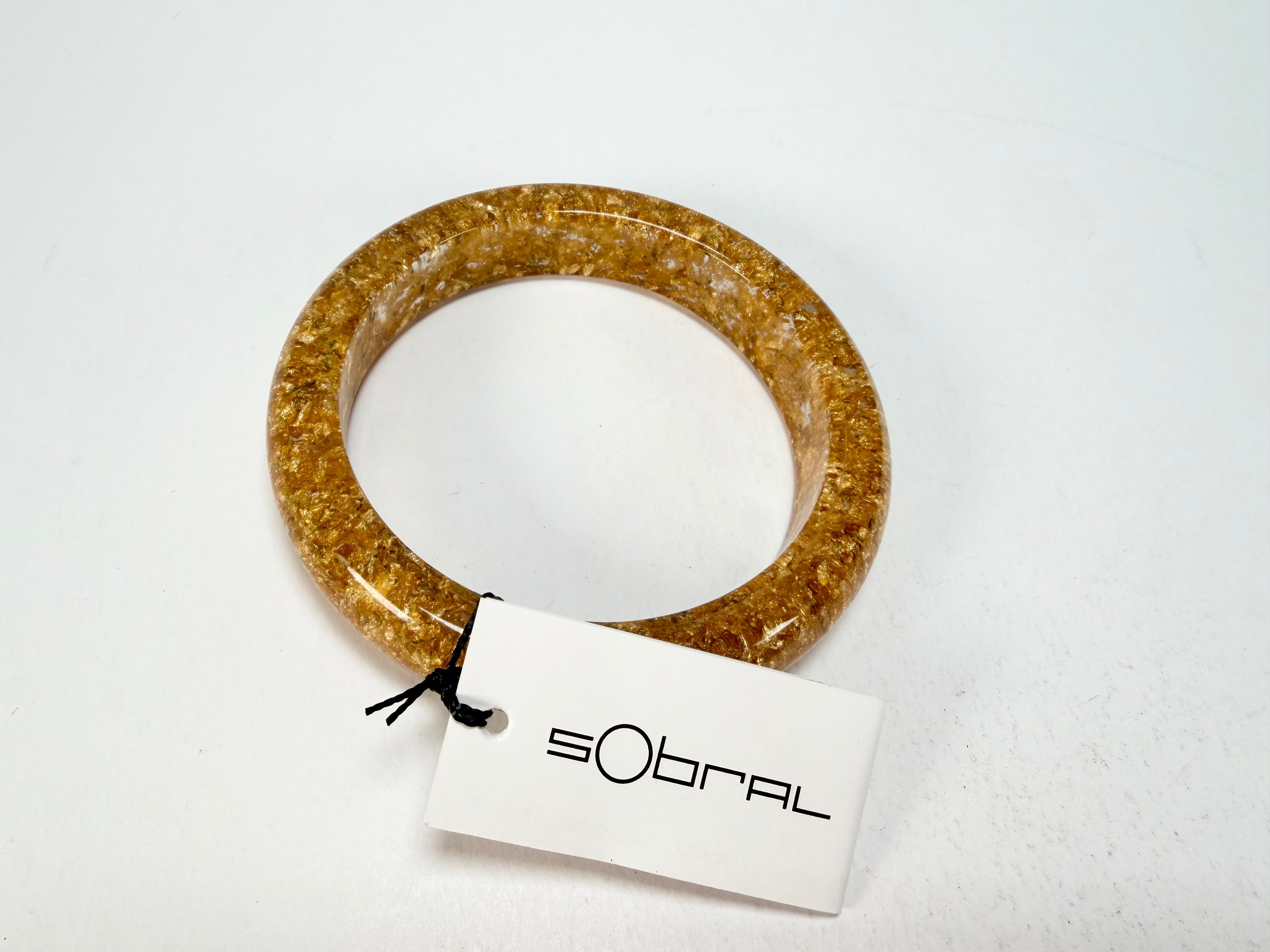 Sobral - Metalique "PB14" Resin Solid Bangle ( 003810 )