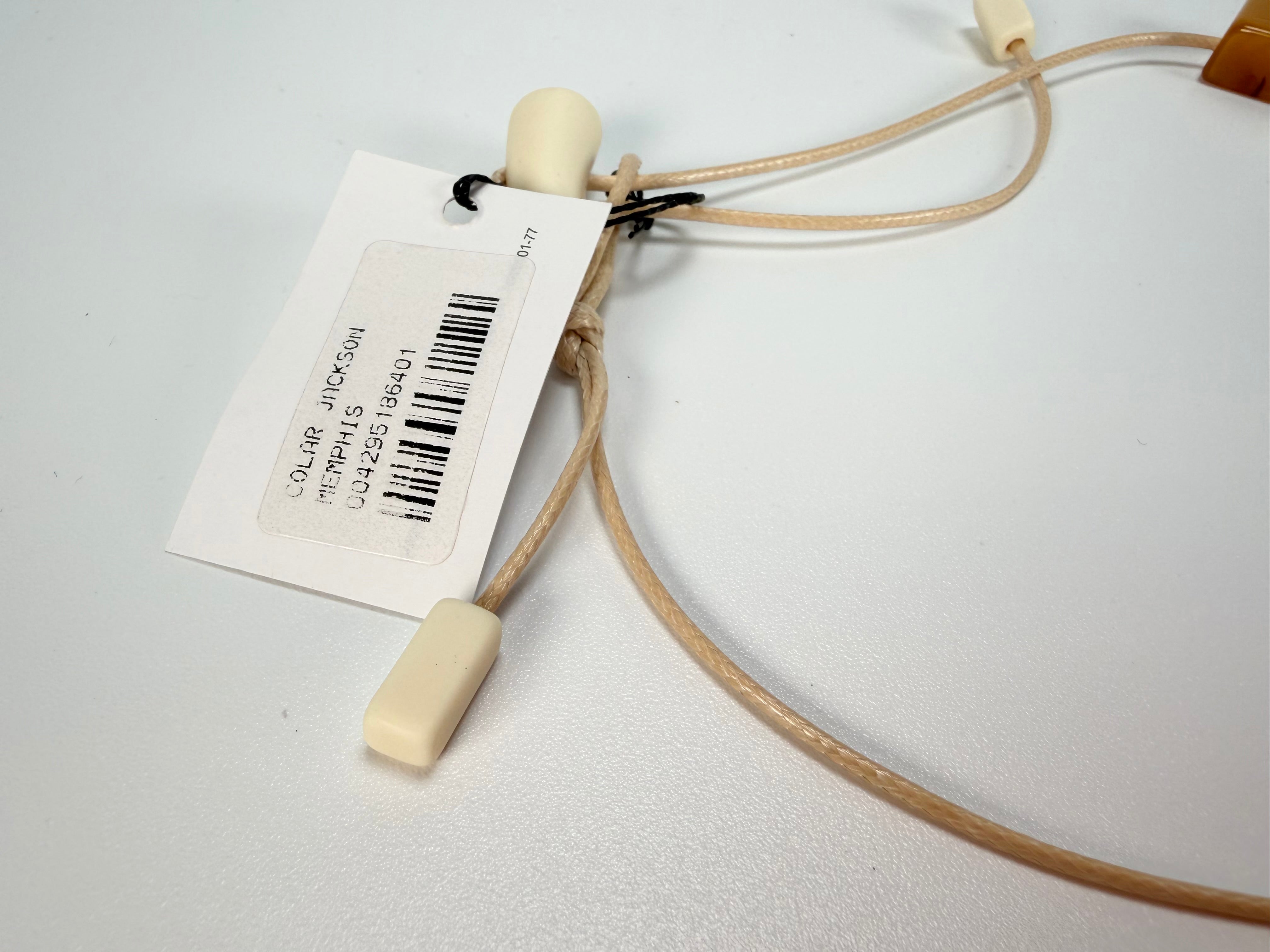 Sobral - Memphis "Jackson" Pollock Resin Necklace ( 004295 )