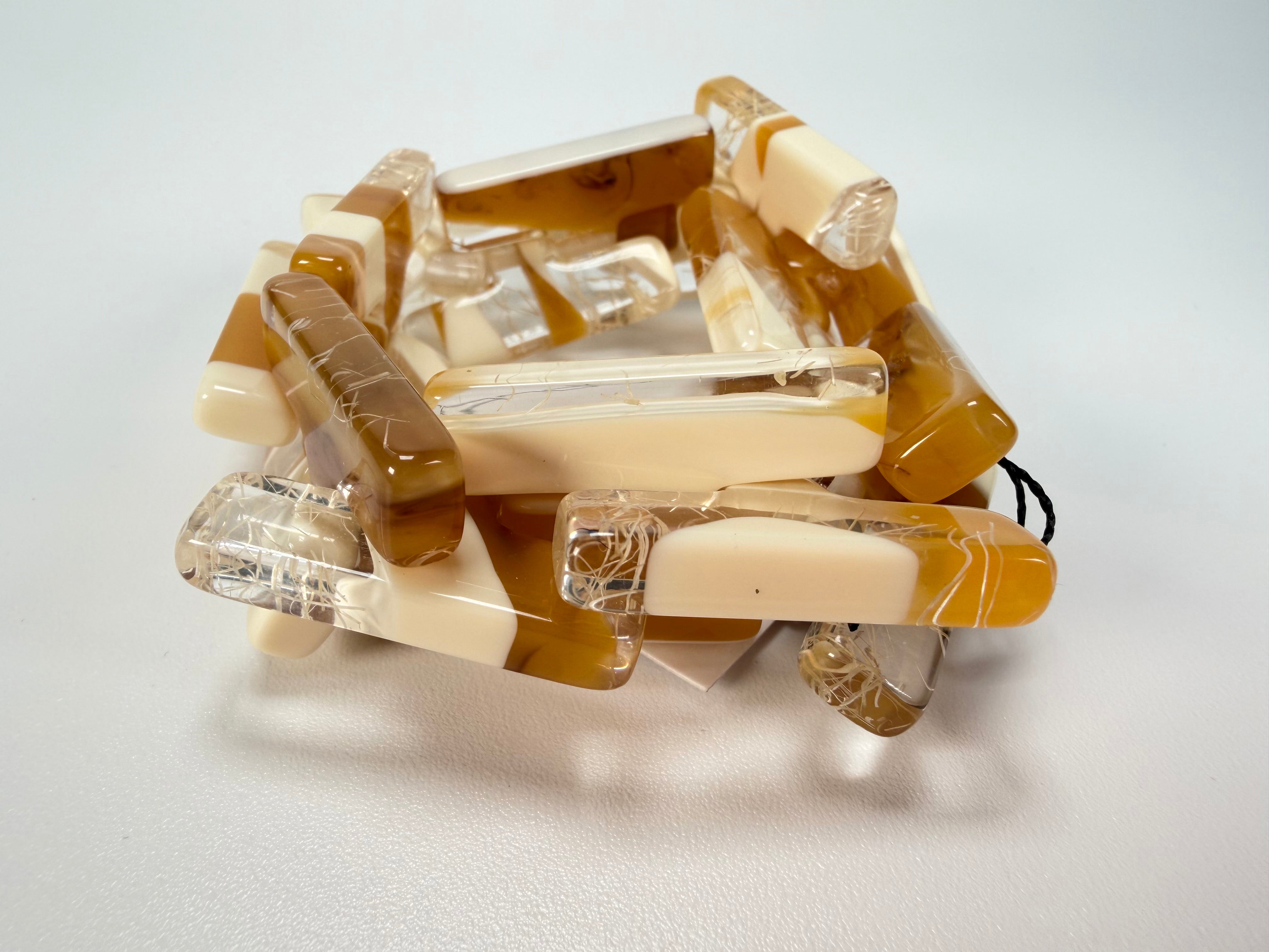 Sobral - Memphis "1WJP" Elasticated Resin Bracelet ( 003882 )