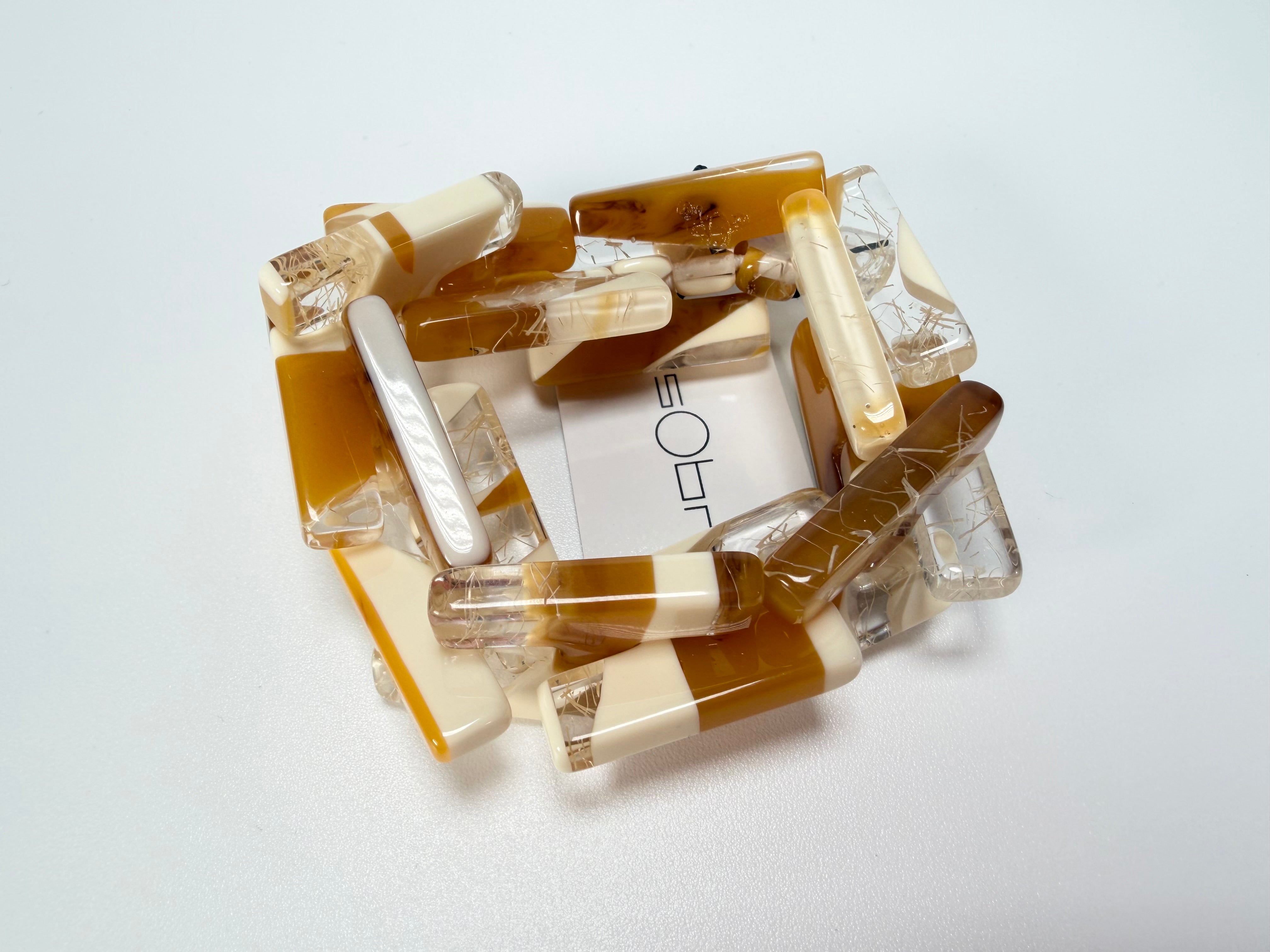 Sobral - Memphis "1WJP" Elasticated Resin Bracelet ( 003882 )