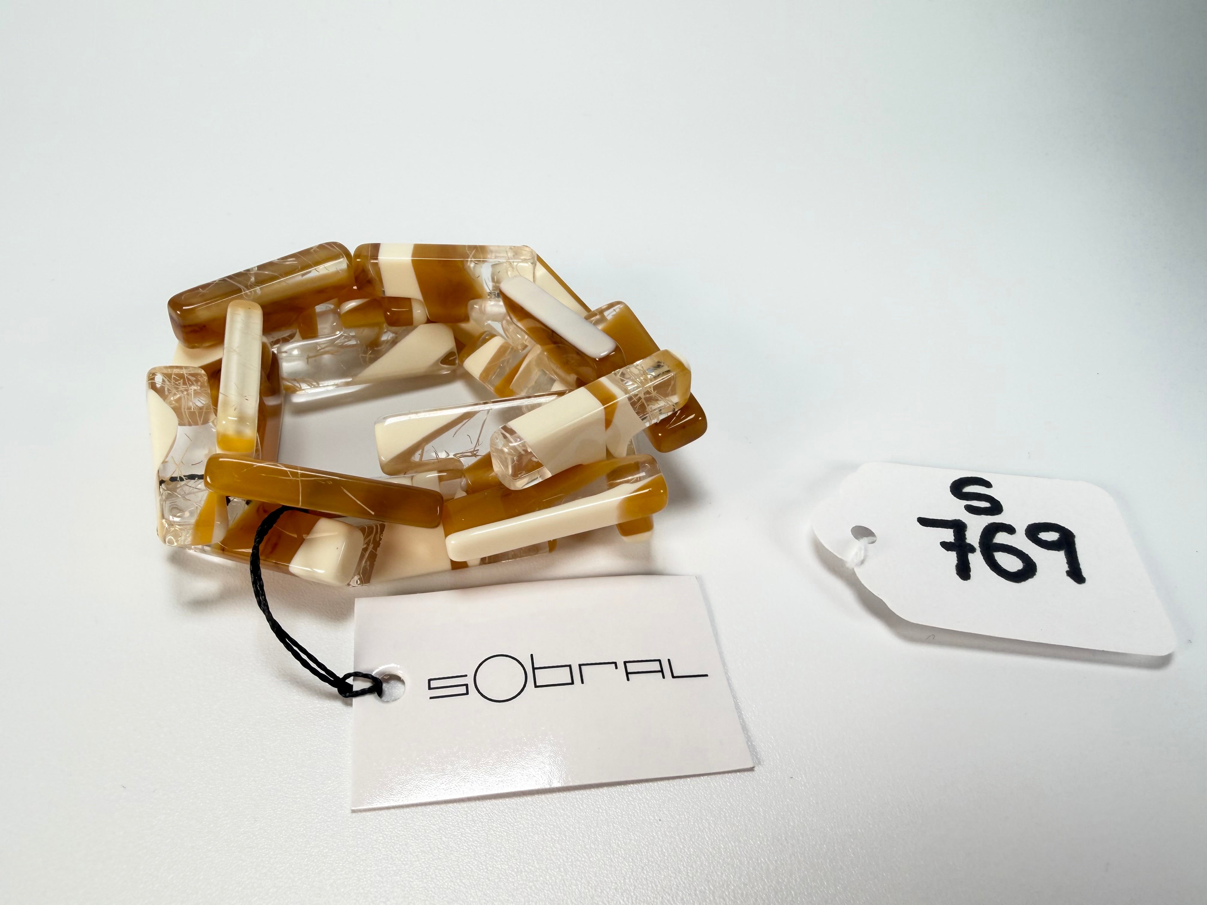 Sobral - Memphis "1WJP" Elasticated Resin Bracelet ( 003882 )