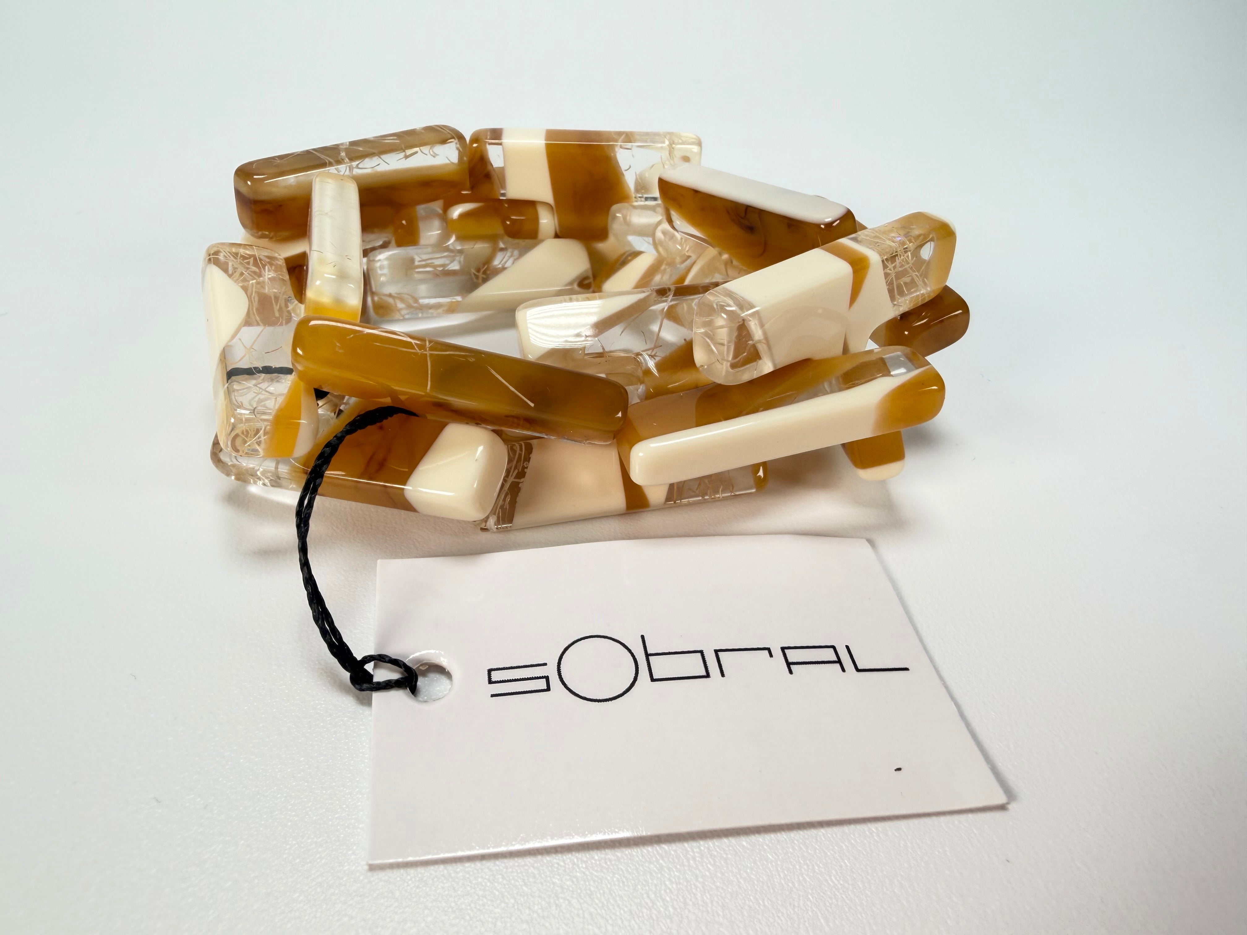 Sobral - Memphis "1WJP" Elasticated Resin Bracelet ( 003882 )