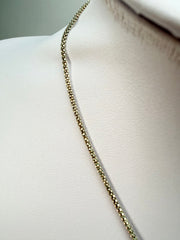 Sobral - Onda Azul "Vague" Resin AG Sliver Necklace ( 005328 )