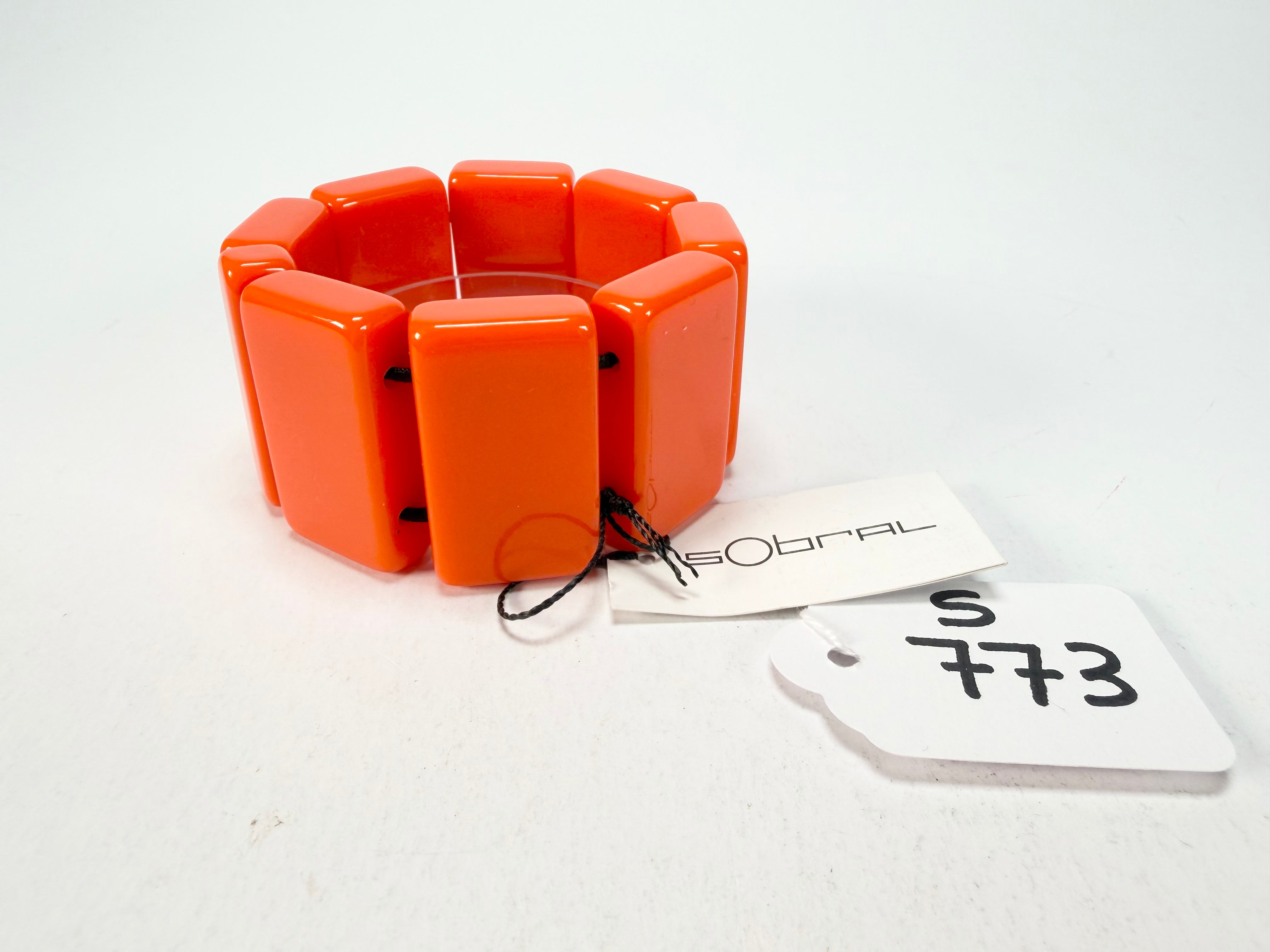 Sobral - Fuego "8 1/2 pçs" Elasticated Resin Bracelet ( 000376 )