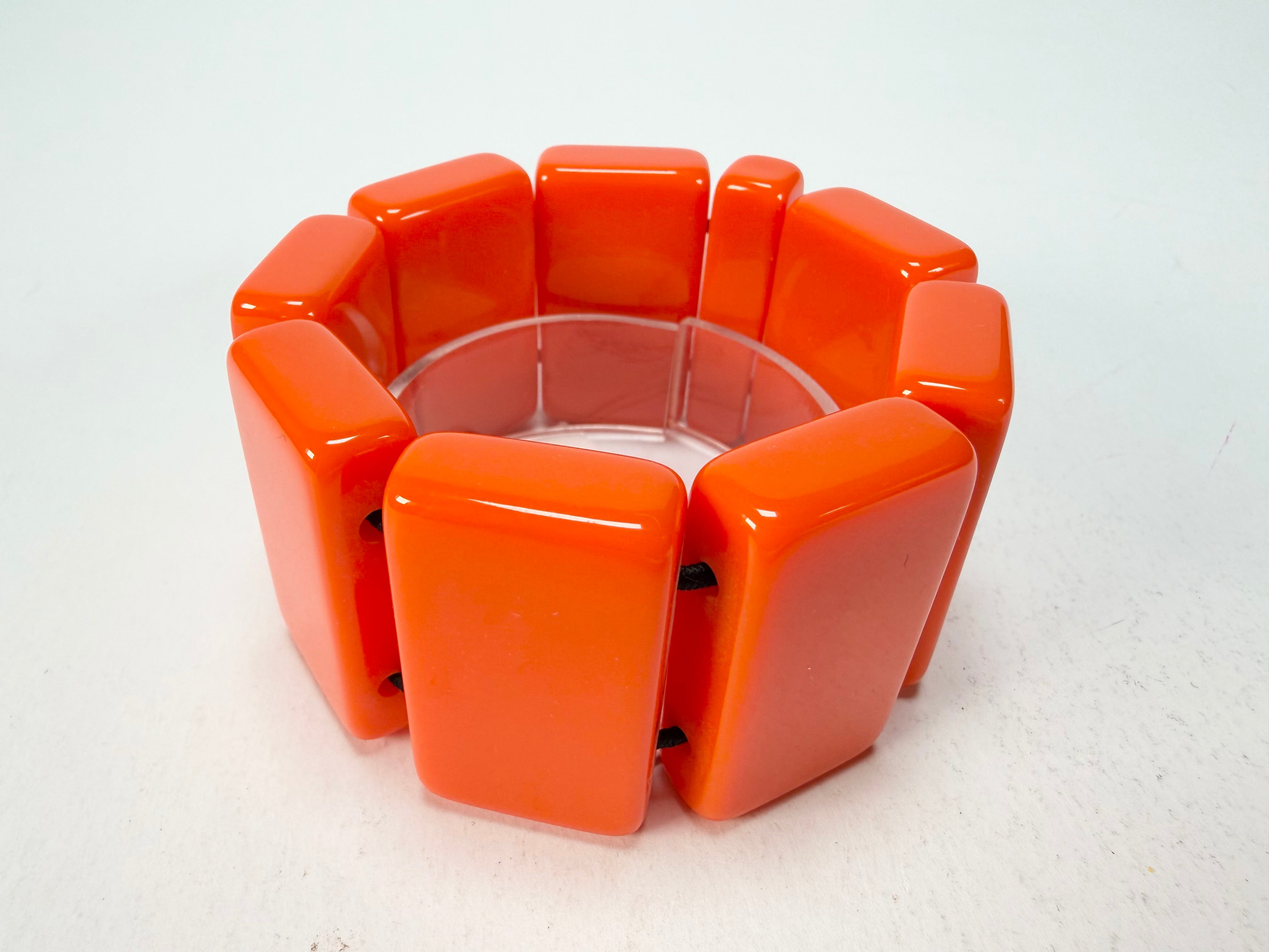 Sobral - Fuego "8 1/2 pçs" Elasticated Resin Bracelet ( 000376 )