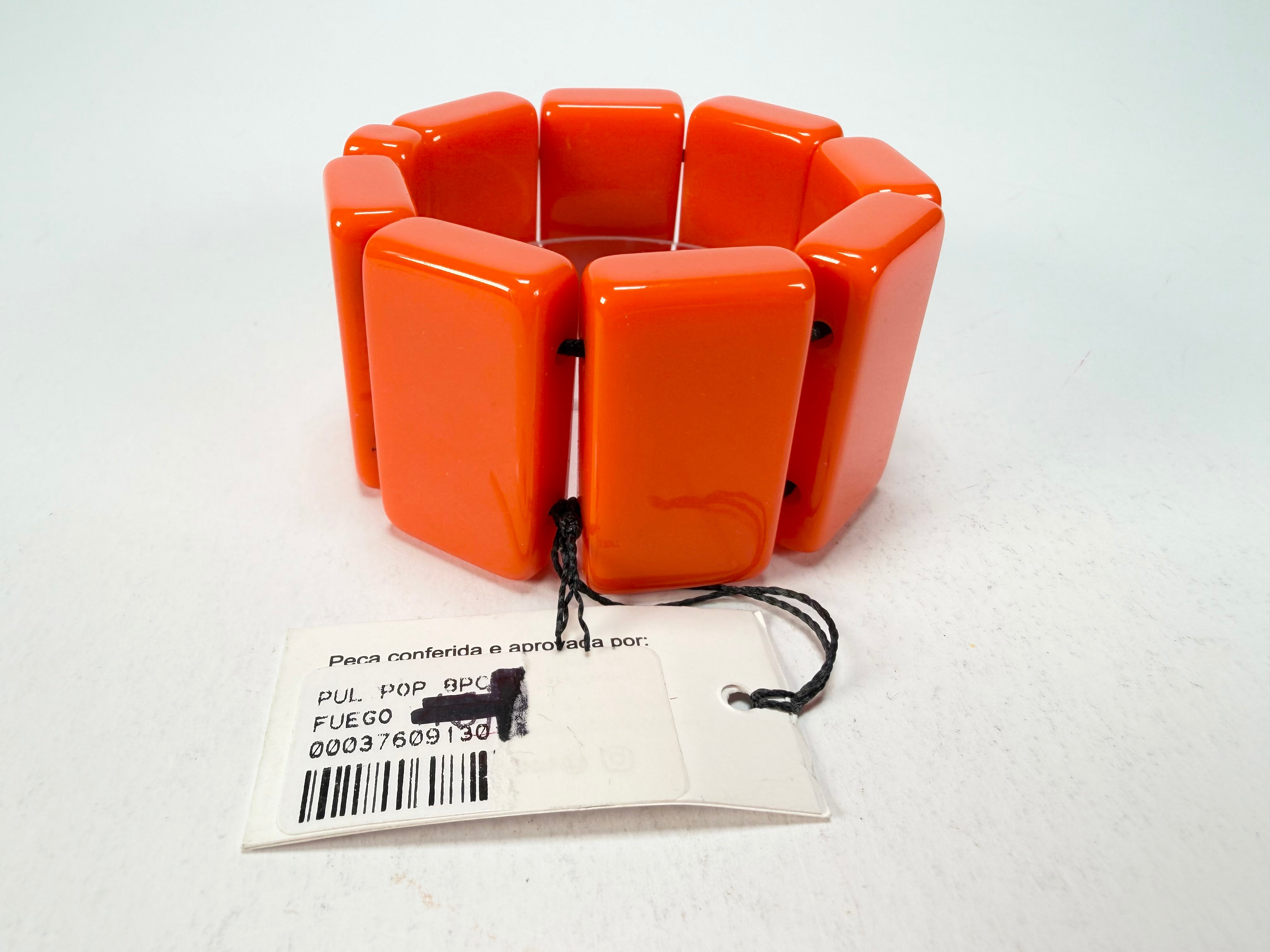 Sobral - Fuego "8 1/2 pçs" Elasticated Resin Bracelet ( 000376 )