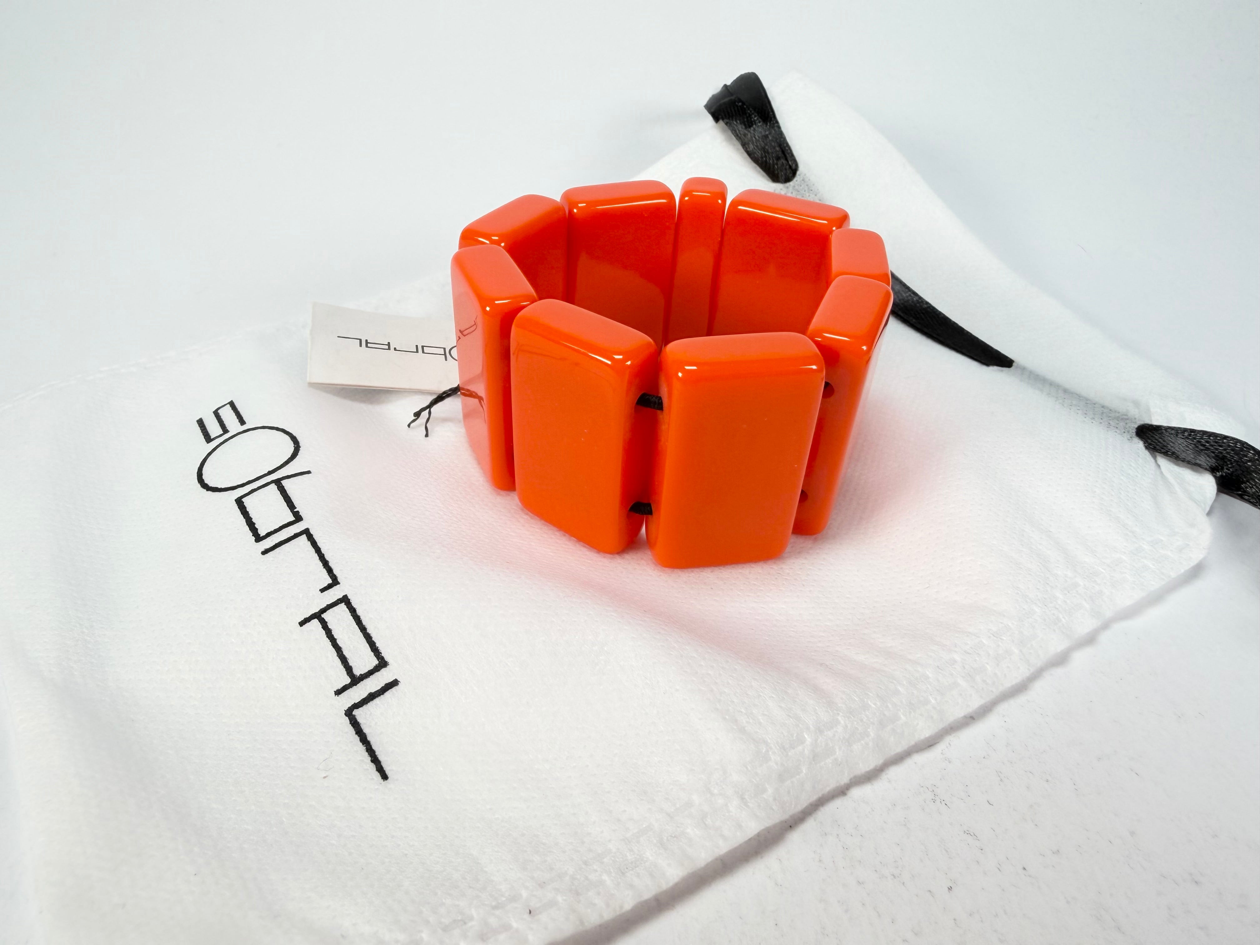 Sobral - Fuego "8 1/2 pçs" Elasticated Resin Bracelet ( 000376 )