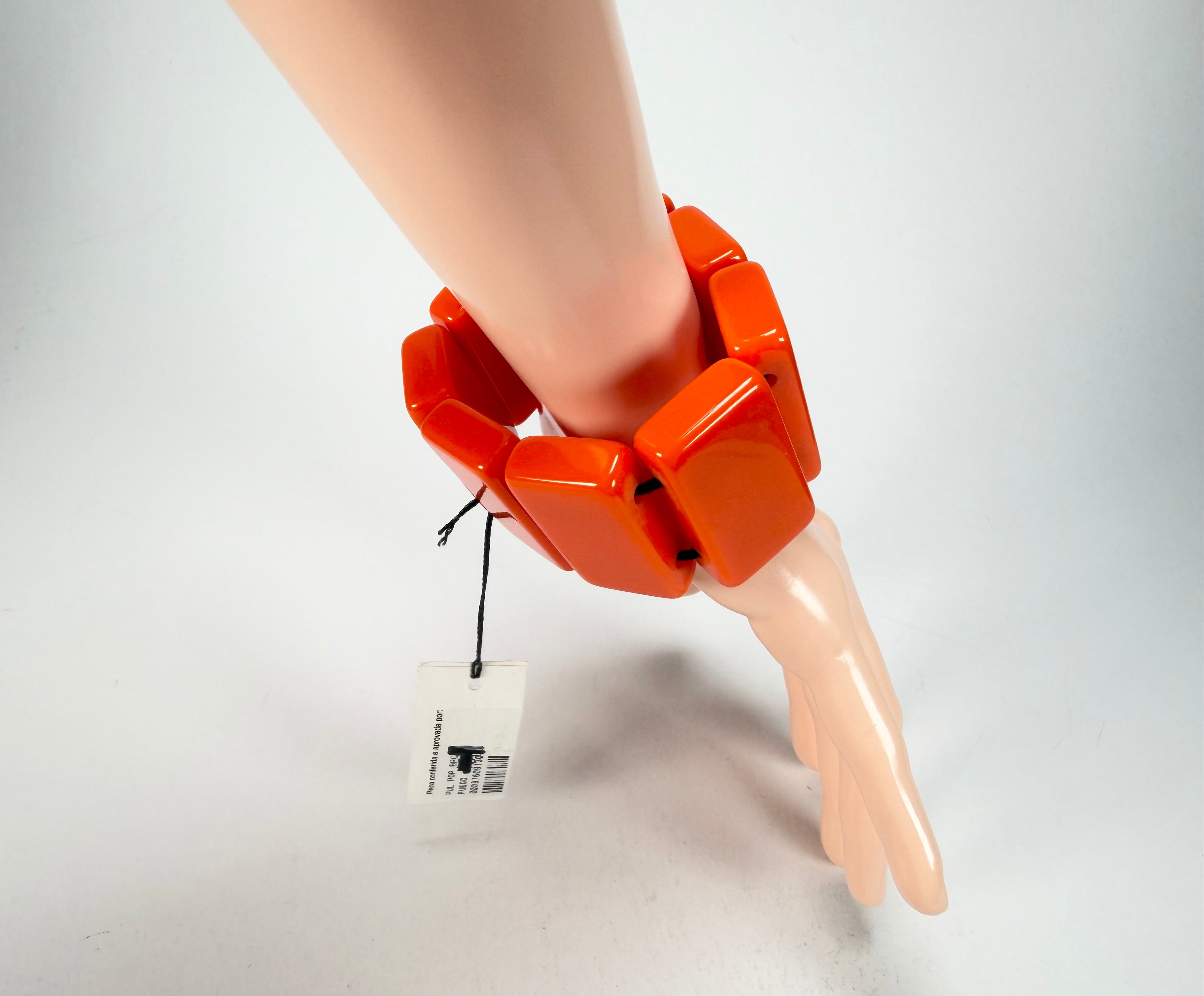 Sobral - Fuego "8 1/2 pçs" Elasticated Resin Bracelet ( 000376 )
