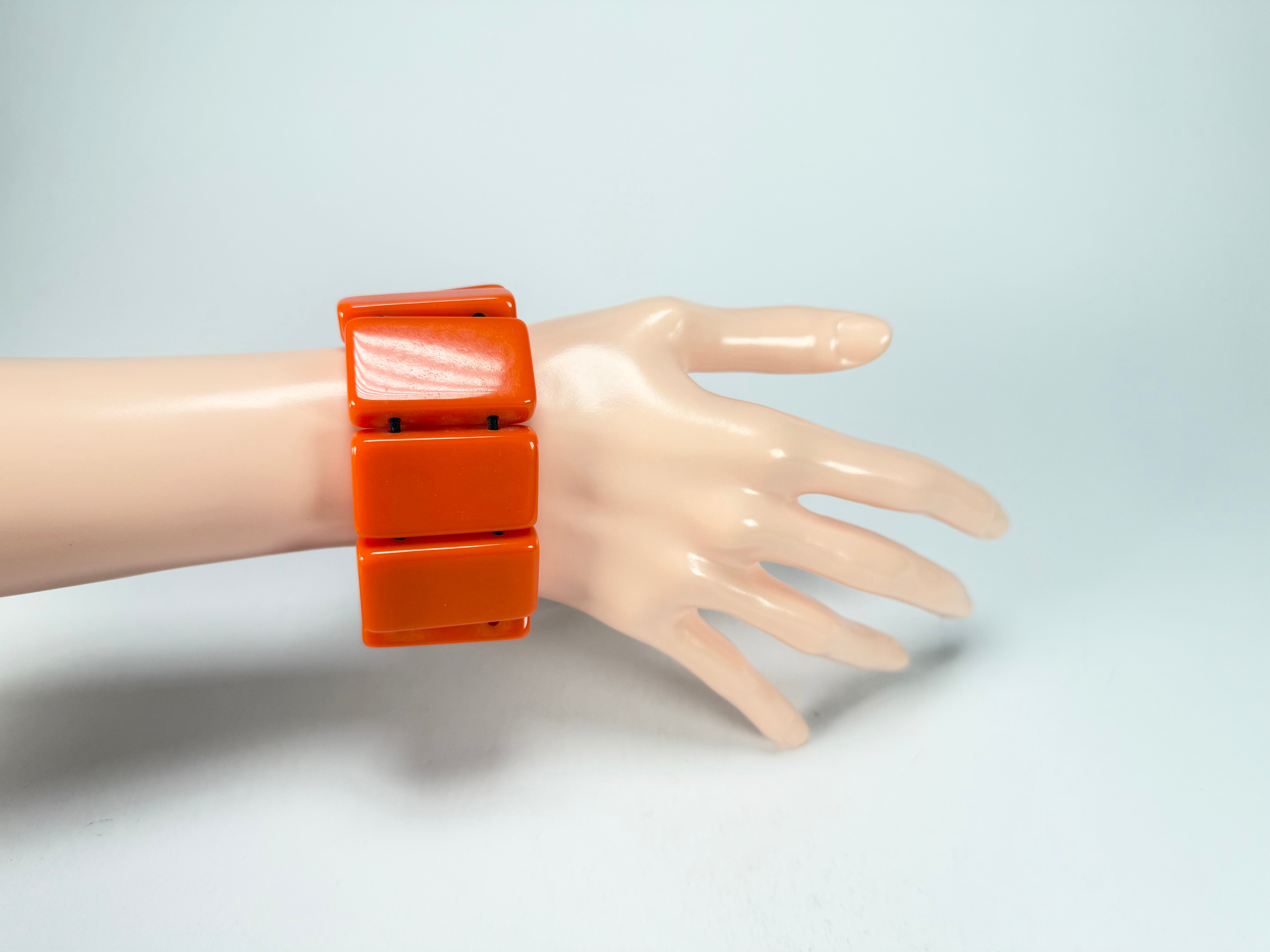 Sobral - Fuego "8 1/2 pçs" Elasticated Resin Bracelet ( 000376 )