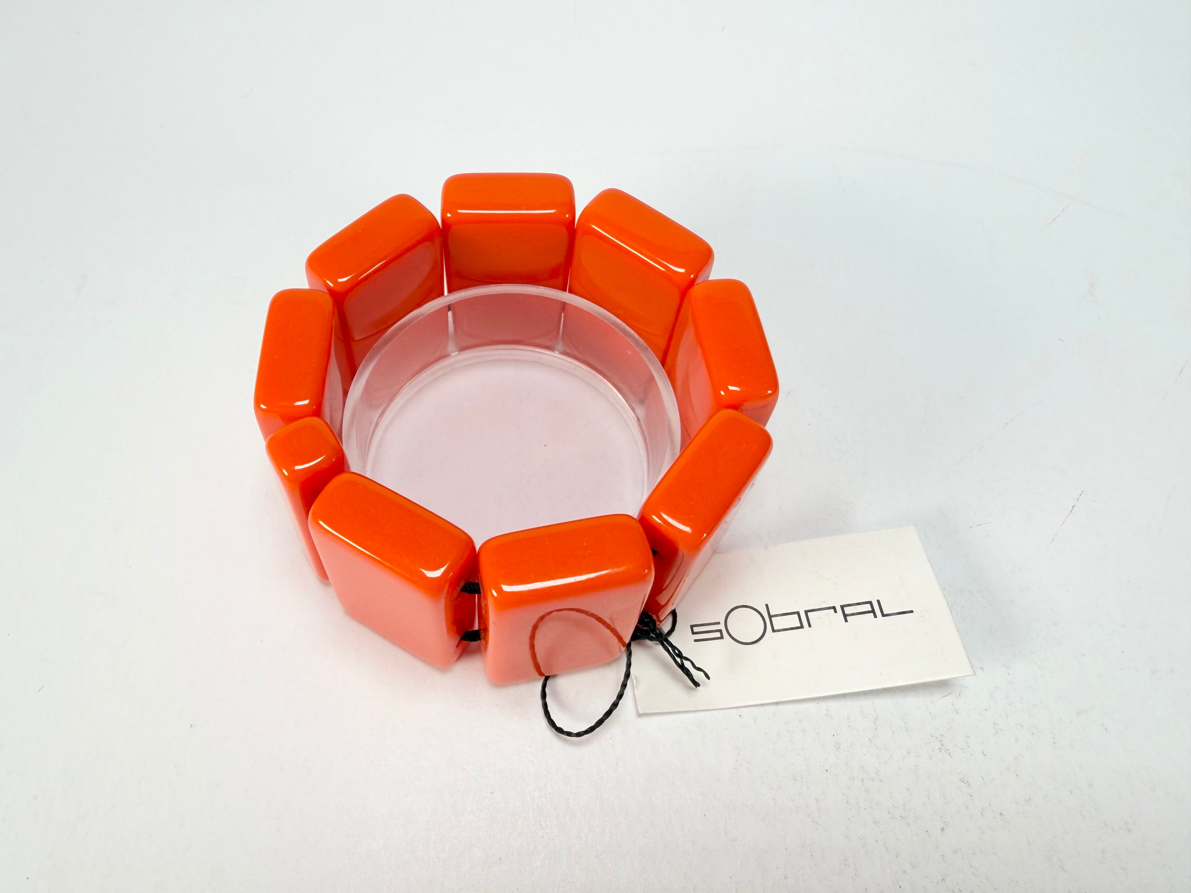 Sobral - Fuego "8 1/2 pçs" Elasticated Resin Bracelet ( 000376 )