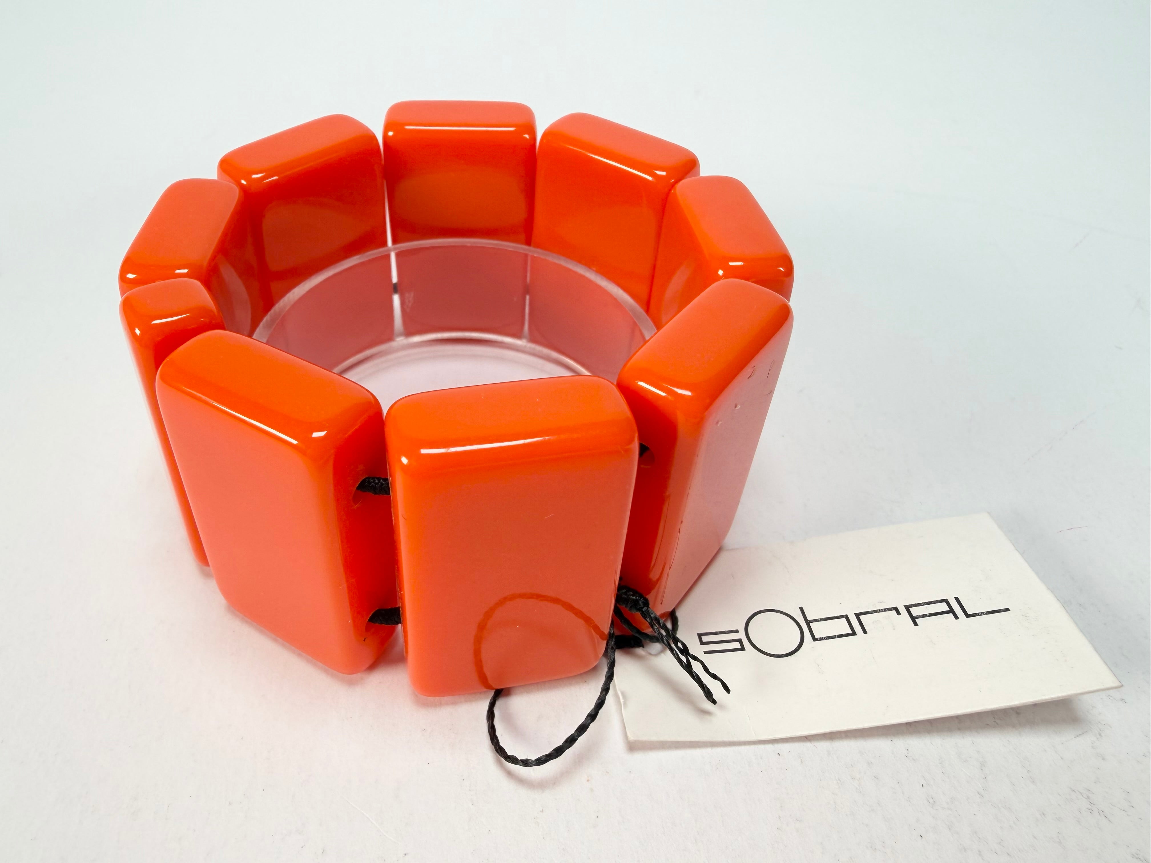 Sobral - Fuego "8 1/2 pçs" Elasticated Resin Bracelet ( 000376 )