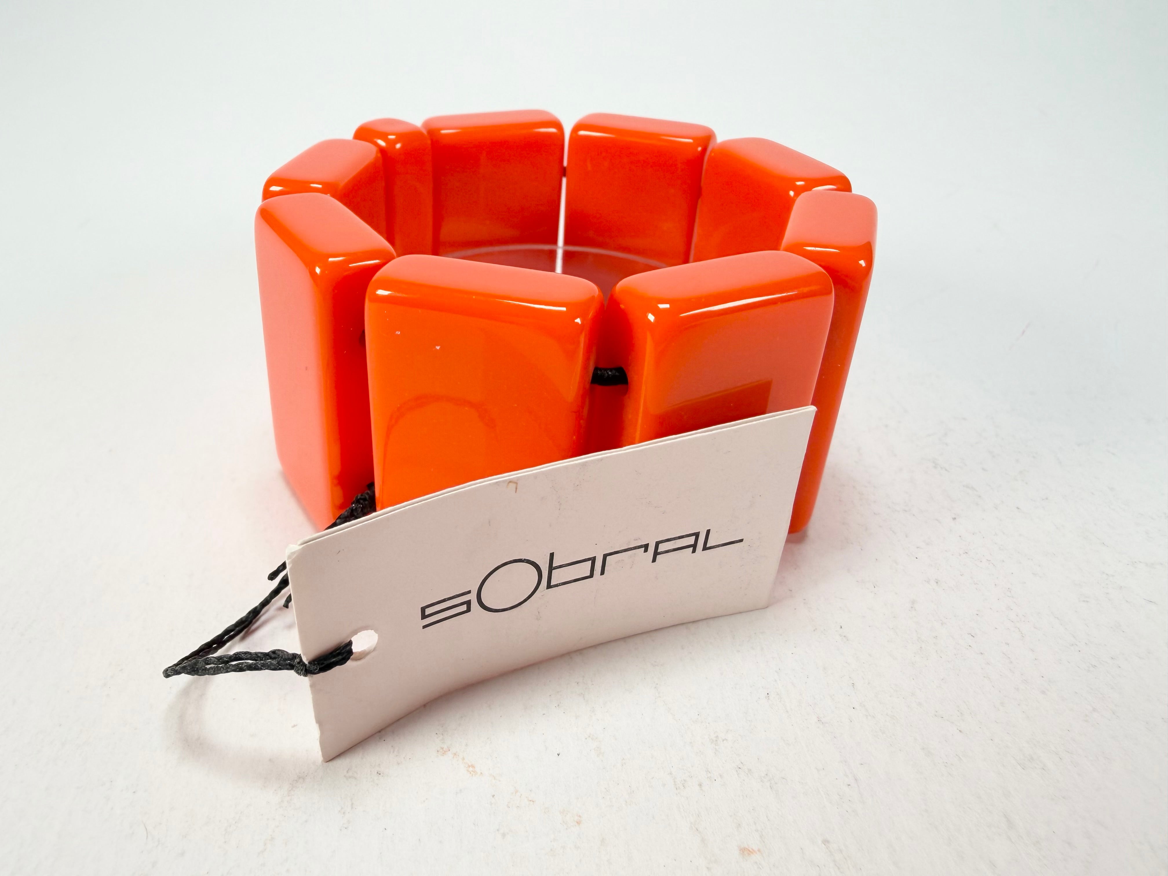 Sobral - Fuego "8 1/2 pçs" Elasticated Resin Bracelet ( 000376 )
