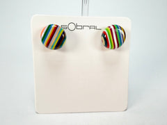 Sobral - Pop Art "Dots" Resin Earrings ( 005355 )