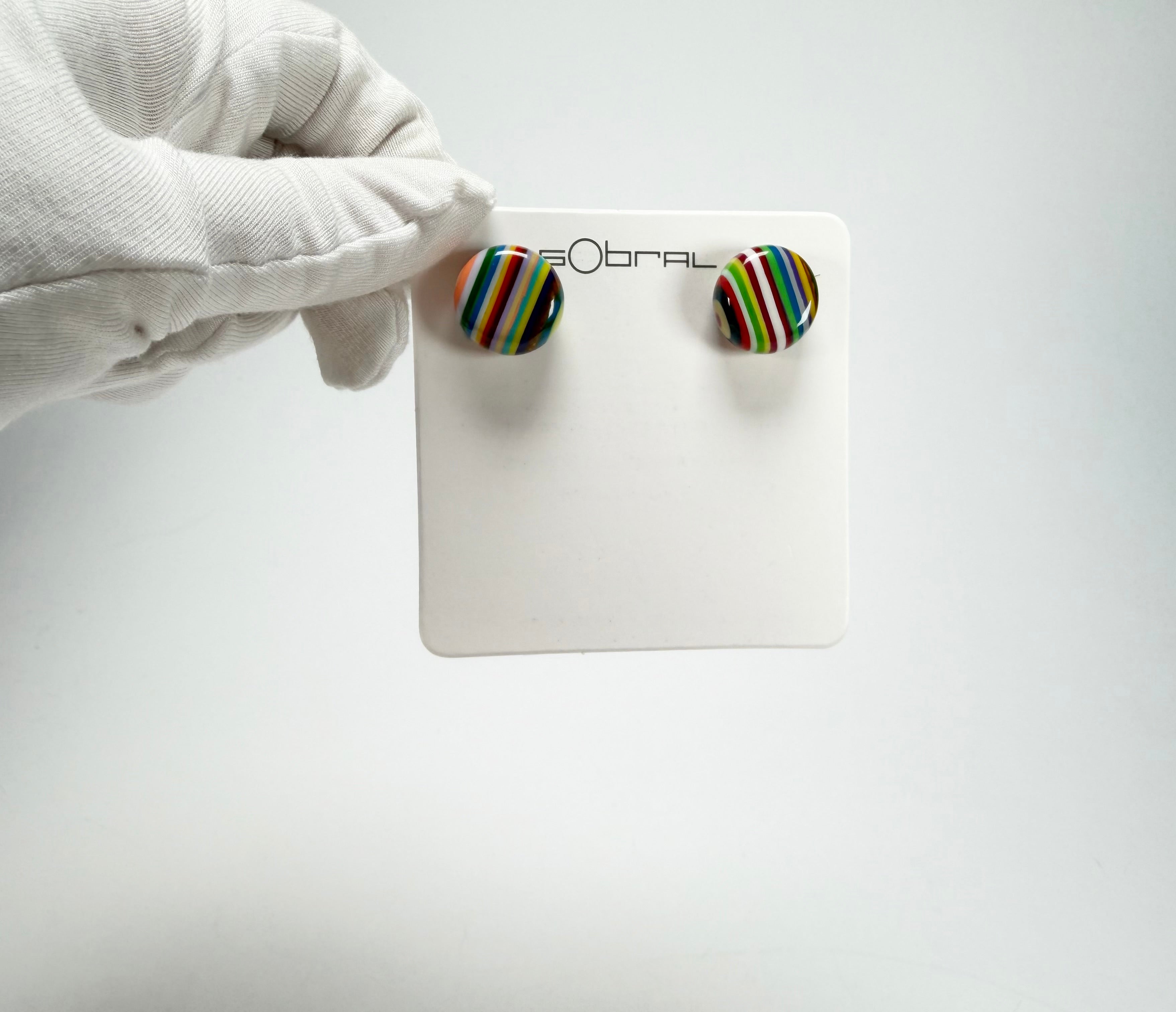 Sobral - Pop Art "Dots" Resin Earrings ( 005355 )