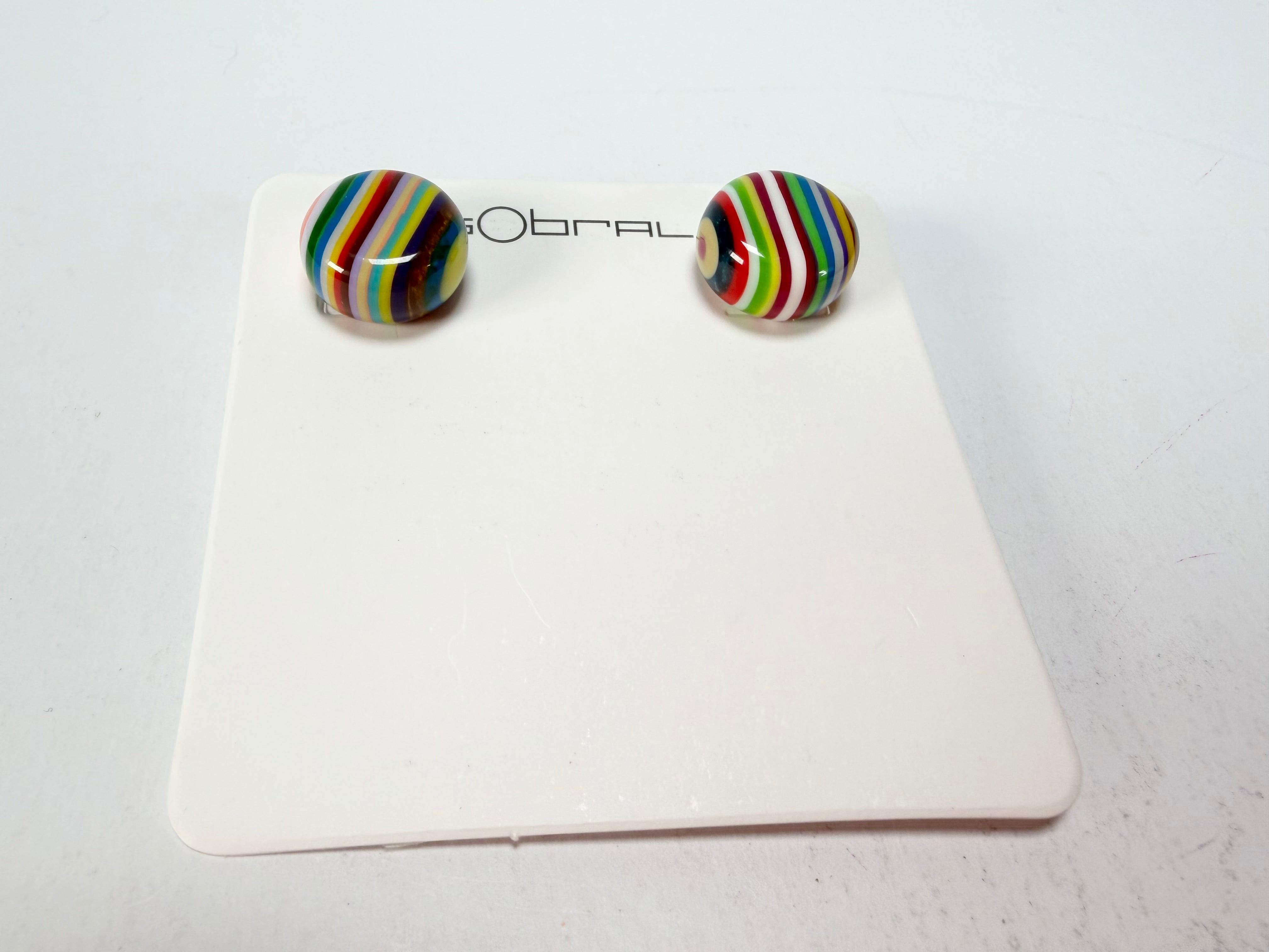 Sobral - Pop Art "Dots" Resin Earrings ( 005355 )