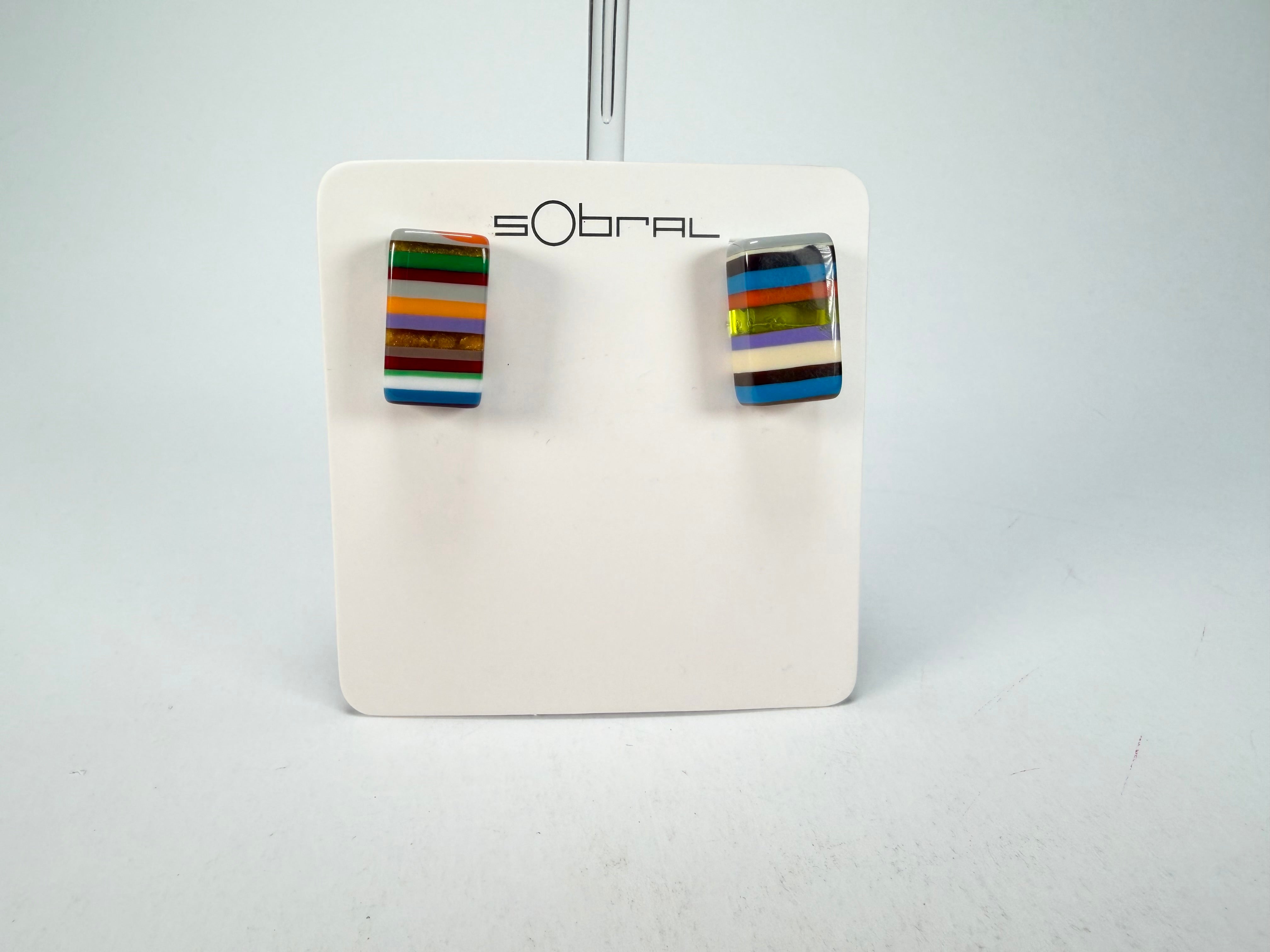 Sobral - Pop Art "Rachel" Resin Earrings ( 005198 )