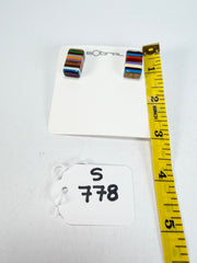 Sobral - Pop Art "Rachel" Resin Earrings ( 005198 )