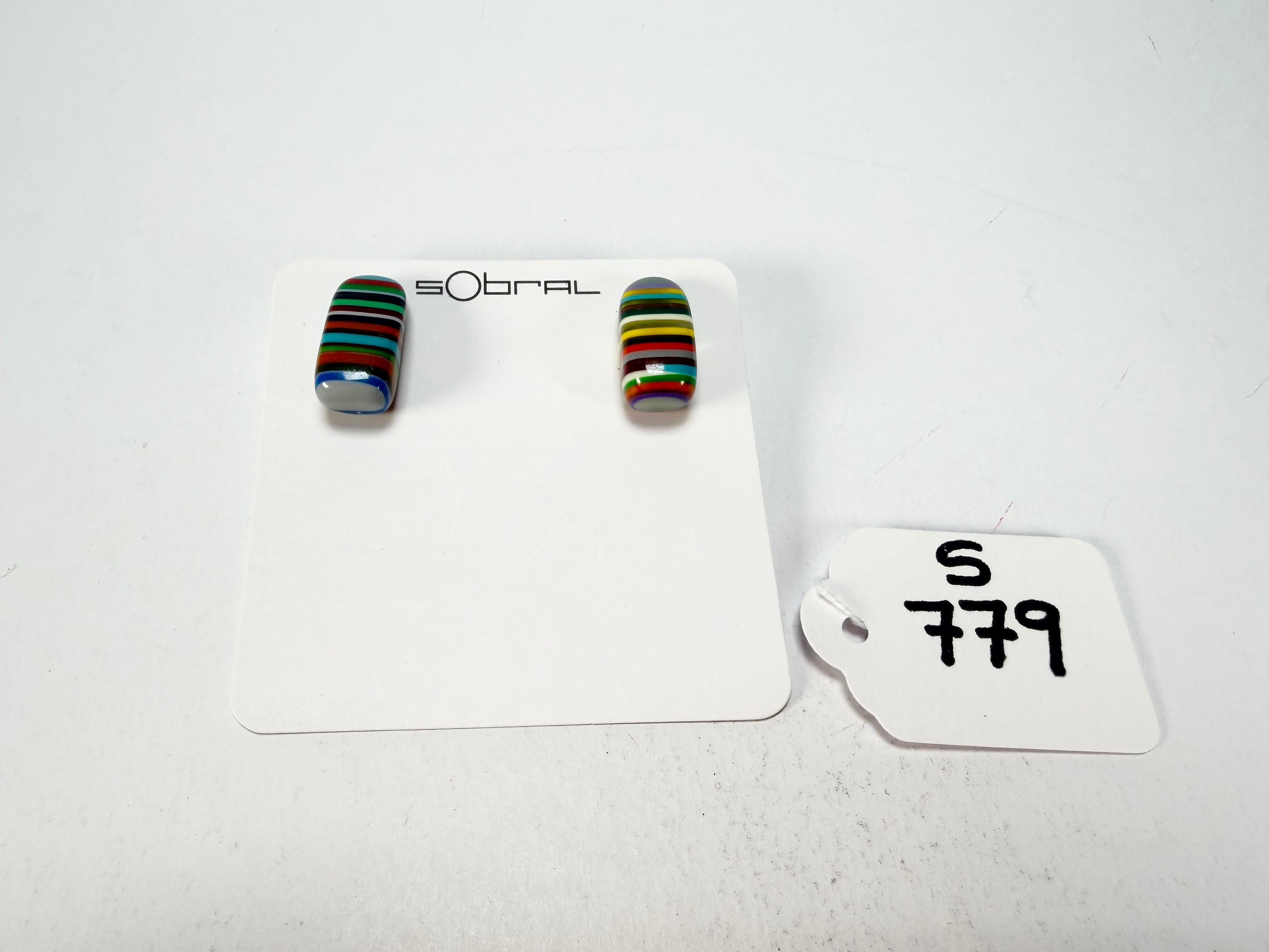 Sobral - Pop Art "New Habilis" Resin Earrings ( 005261 )