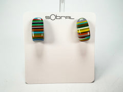 Sobral - Pop Art "New Habilis" Resin Earrings ( 005261 )