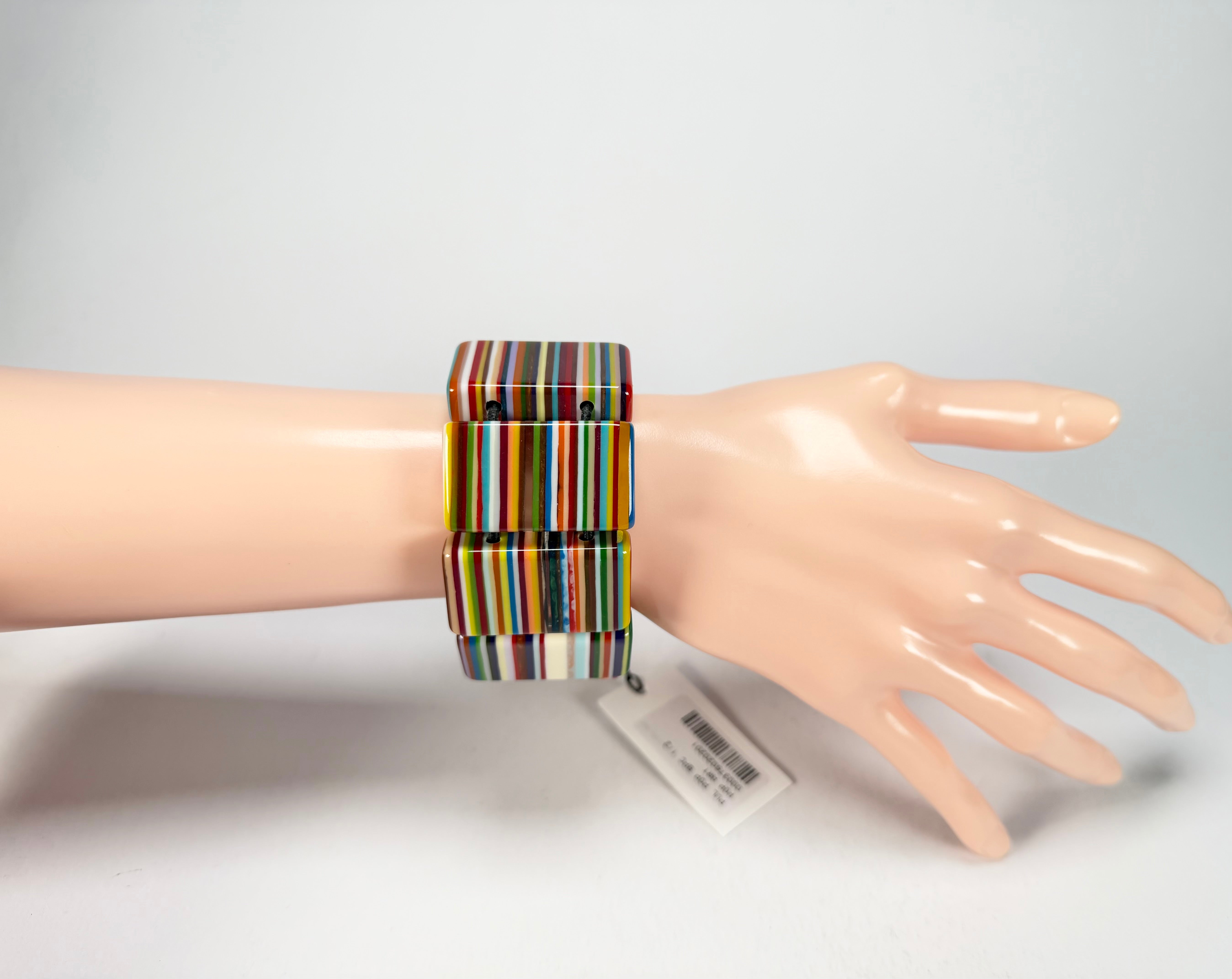Sobral - Pop Art "8 pçs 1/2" Elasticated Resin Bracelet ( 000376 )