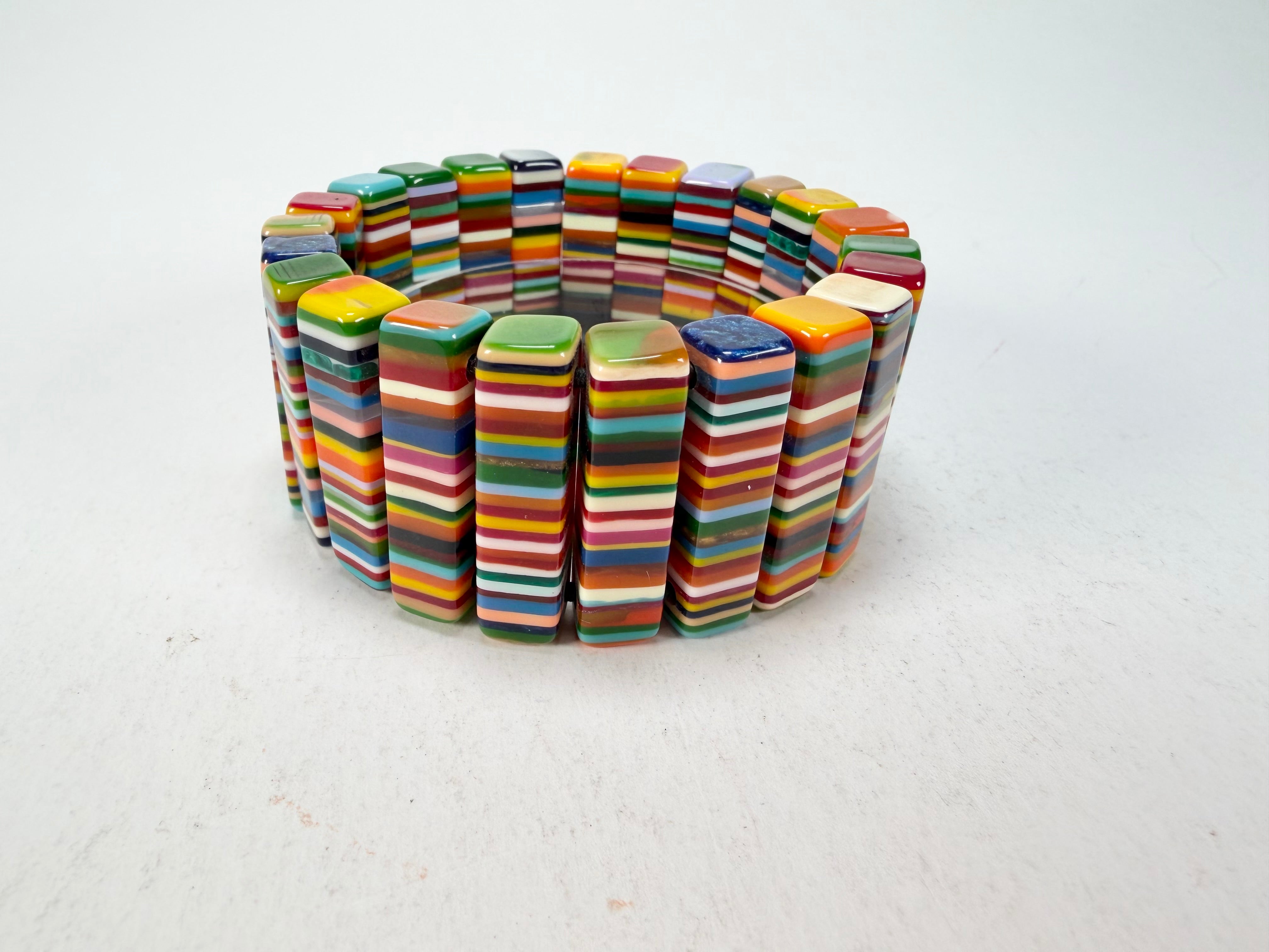 Sobral - Pop Art "Stoc" Elasticated Resin Bracelet ( 004352 )