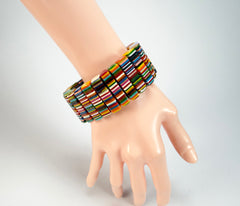 Sobral - Pop Art "Stoc" Elasticated Resin Bracelet ( 004352 )