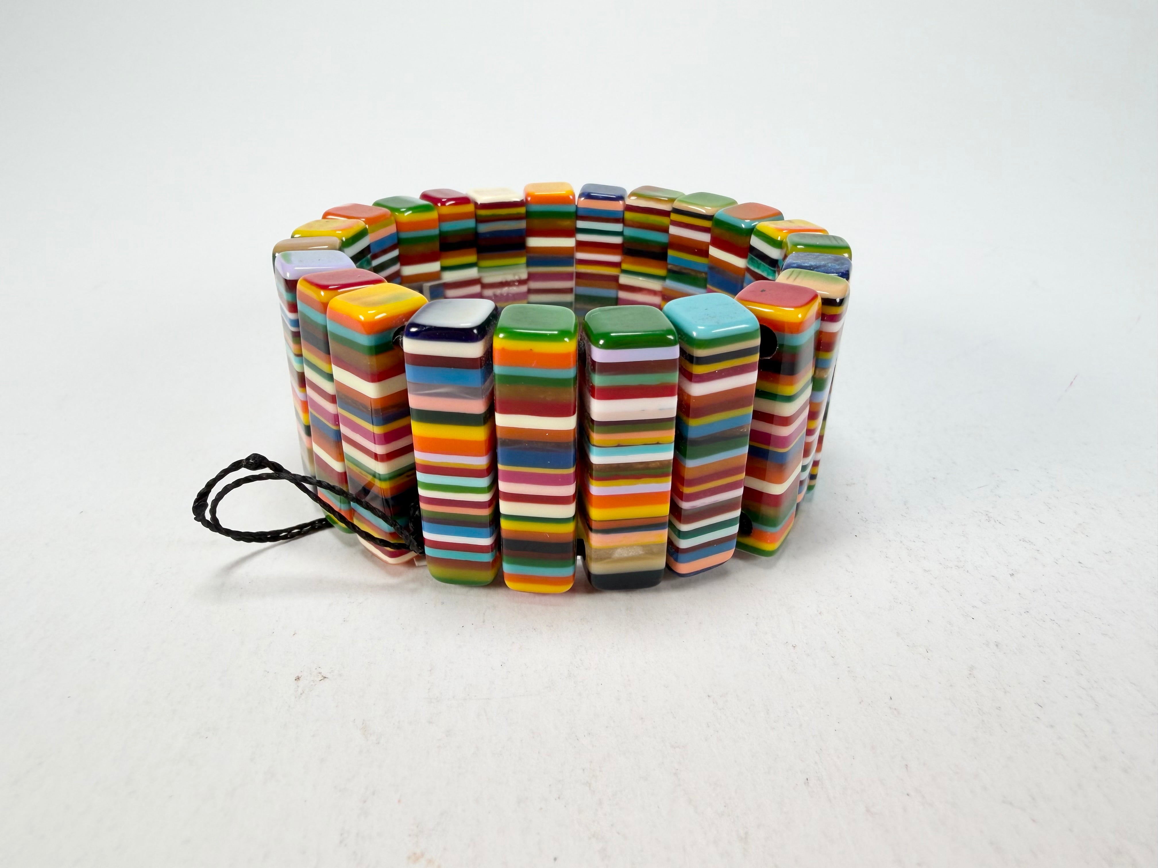 Sobral - Pop Art "Stoc" Elasticated Resin Bracelet ( 004352 )