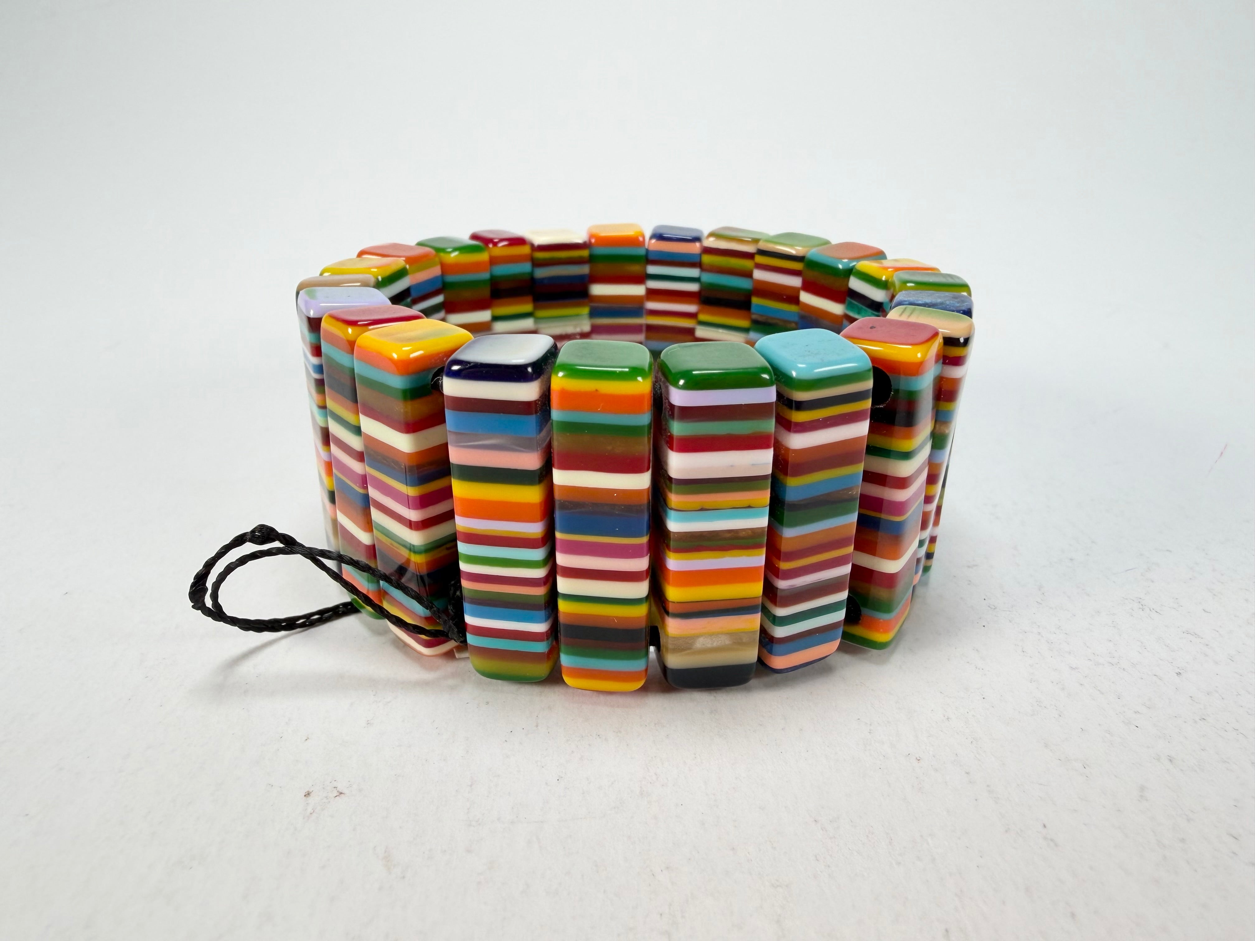 Sobral - Pop Art "Stoc" Elasticated Resin Bracelet ( 004352 )