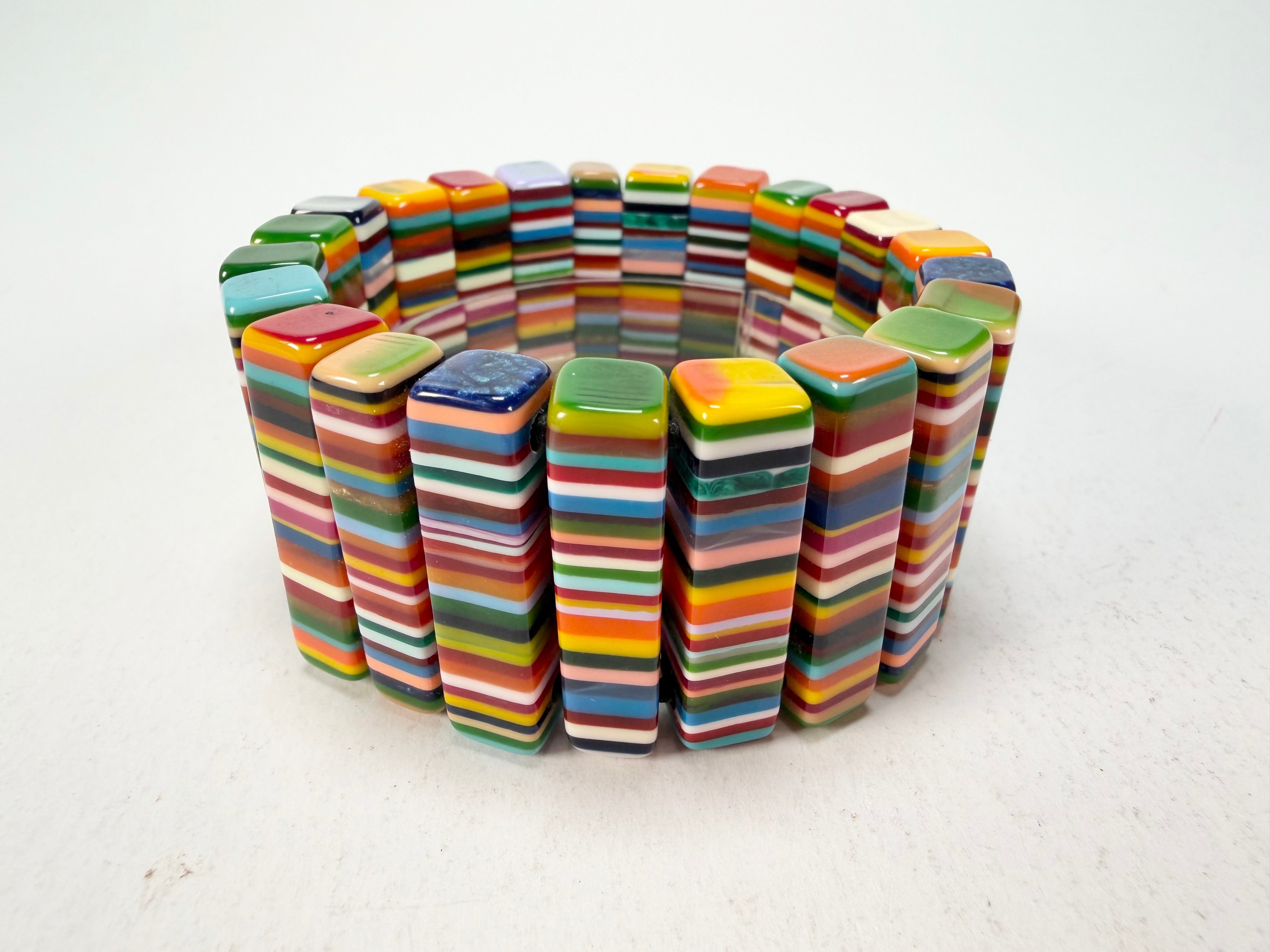 Sobral - Pop Art "Stoc" Elasticated Resin Bracelet ( 004352 )