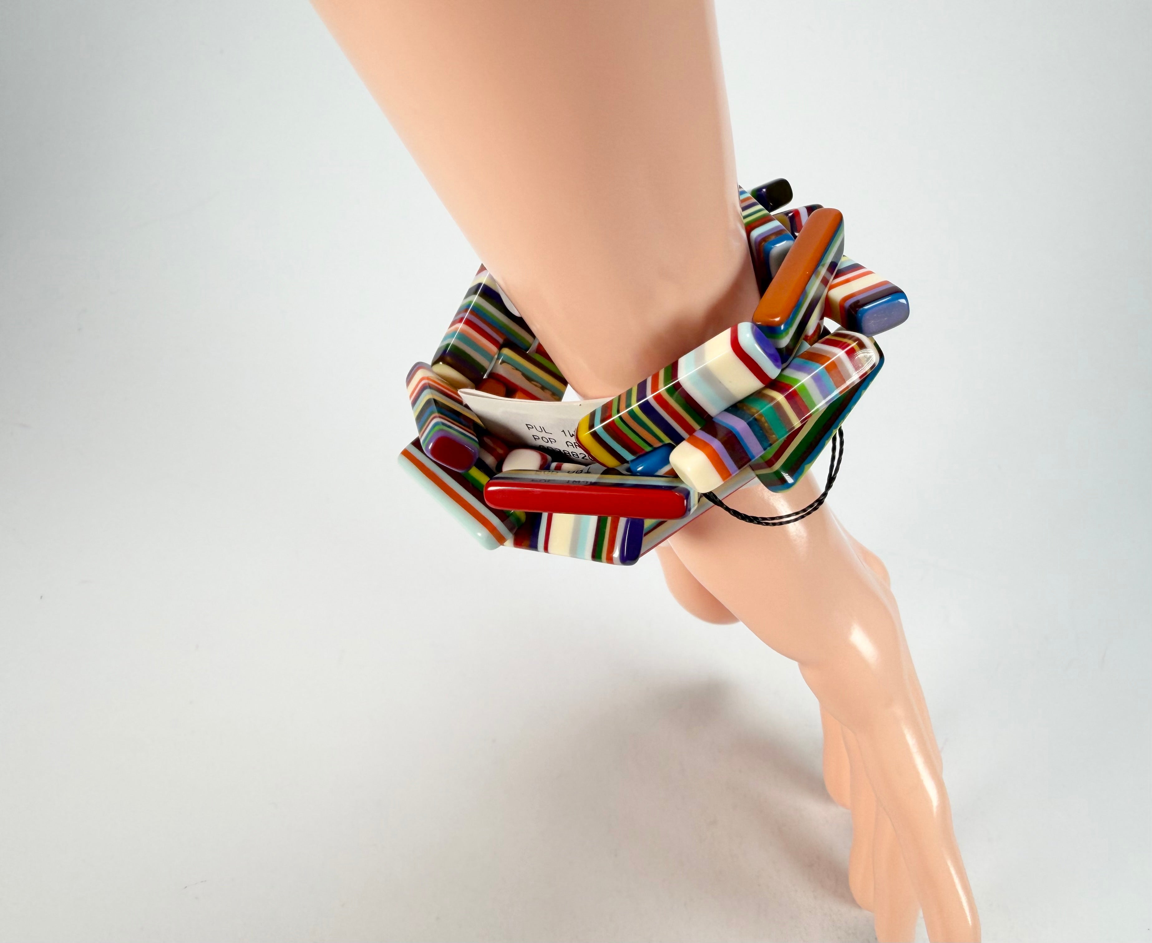 Sobral - Pop Art "1WJP" Elasticated Resin Bracelet ( 003882 )