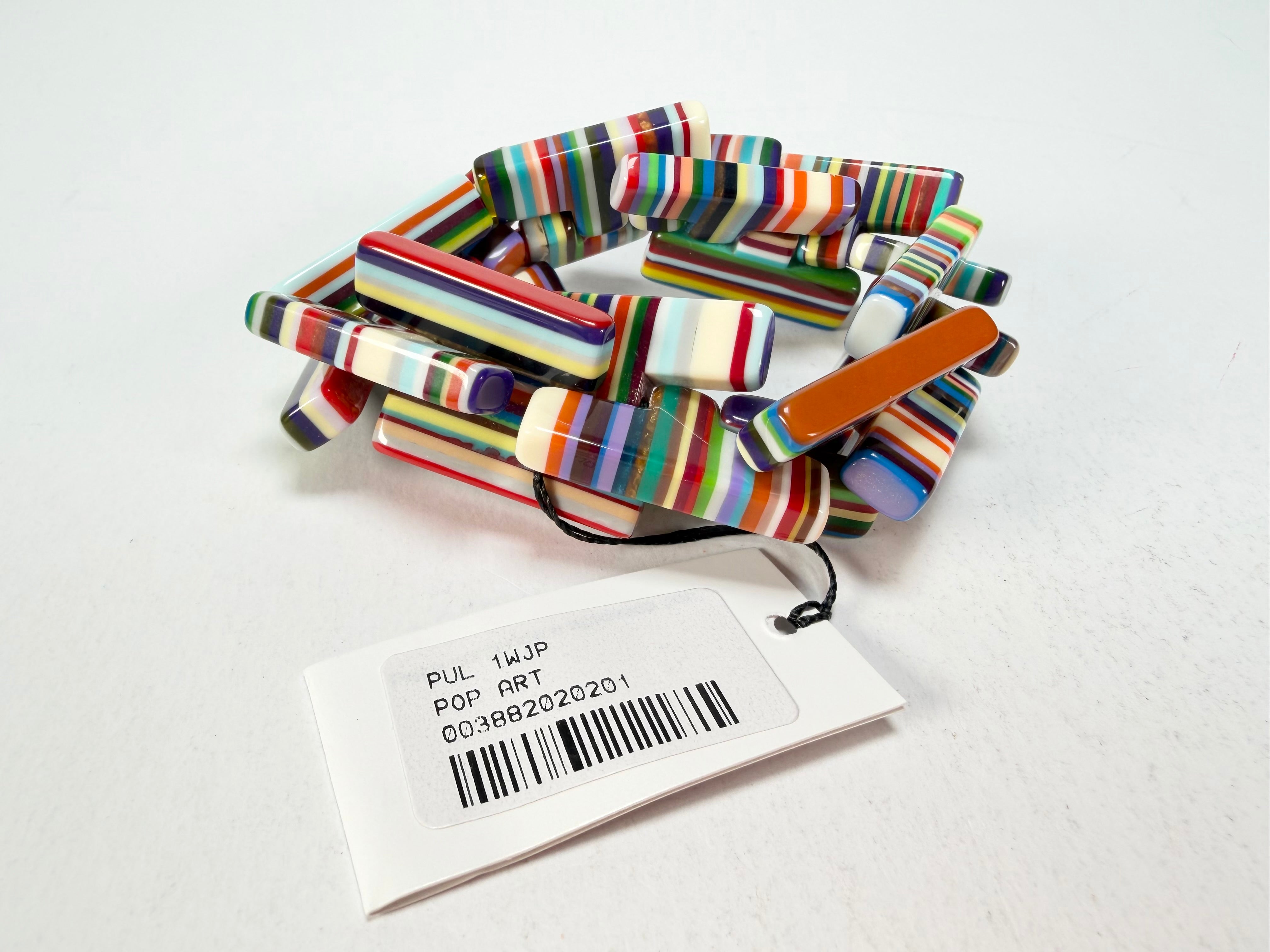Sobral - Pop Art "1WJP" Elasticated Resin Bracelet ( 003882 )